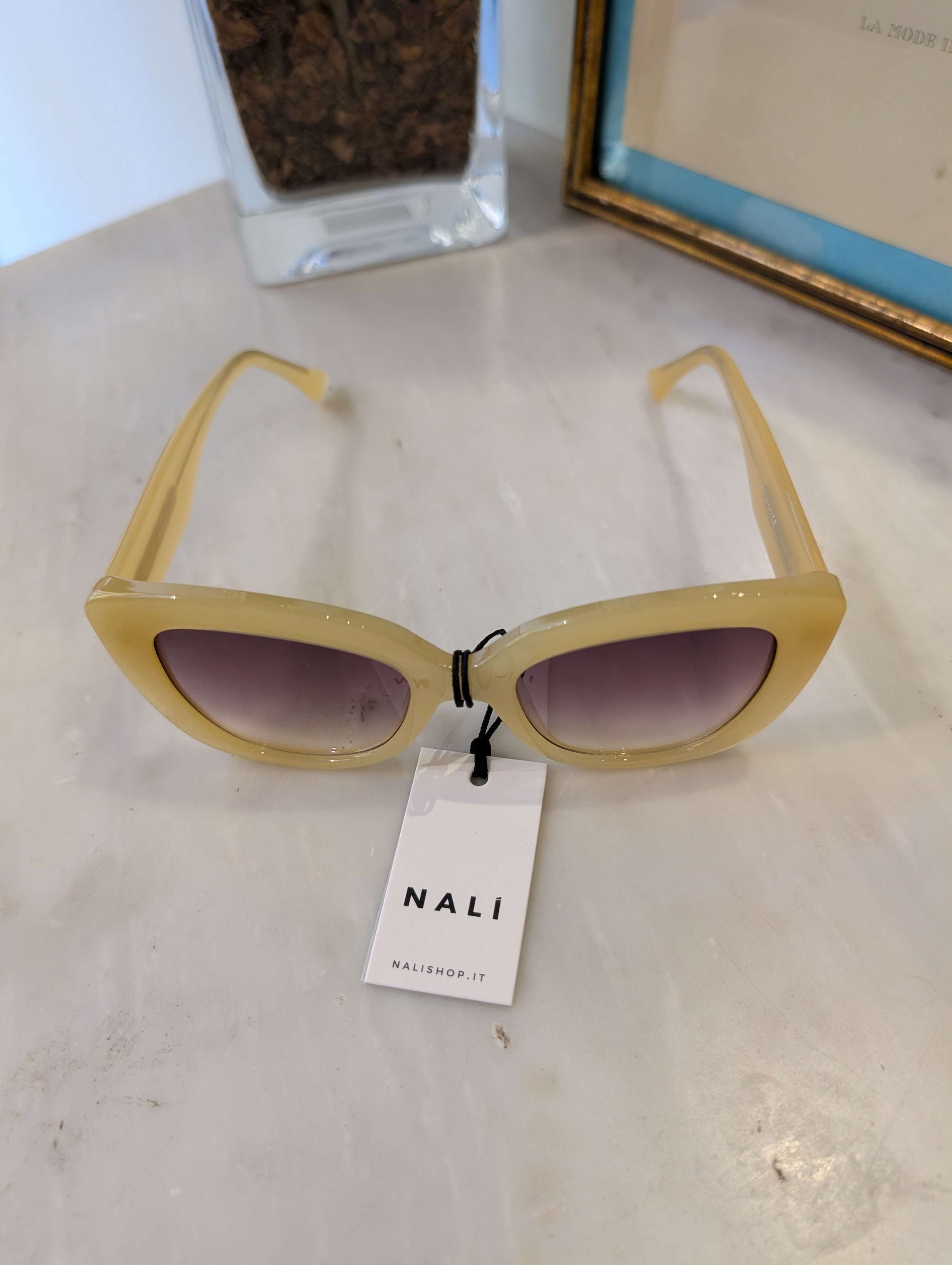 OCCHIALE SIMONA BEIGE - NALI'