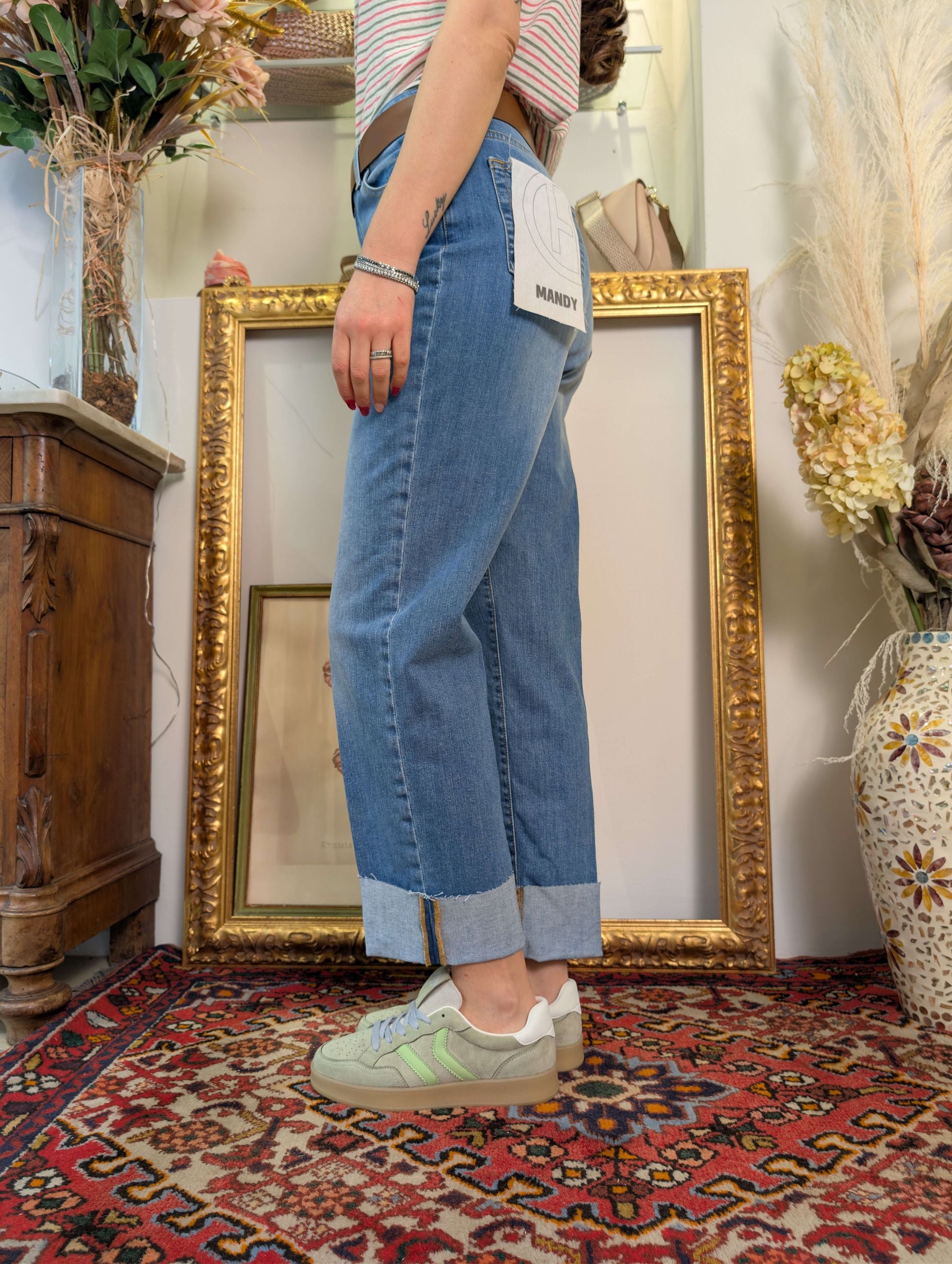 Jeans MANDY con cintura - HAVE ONE