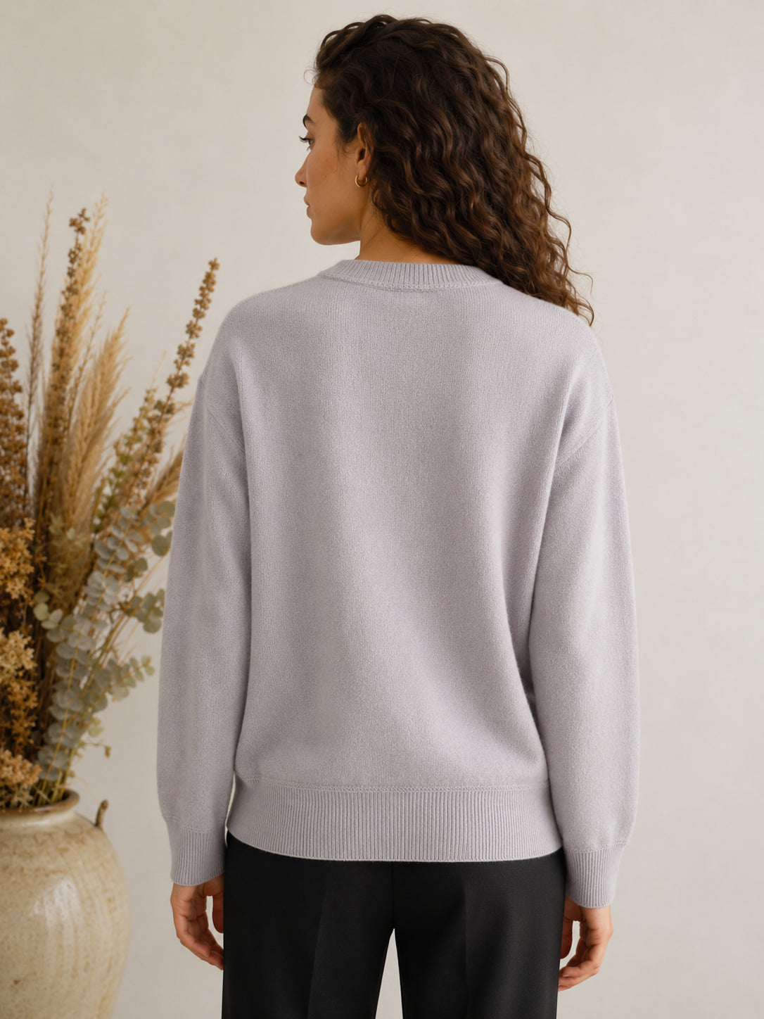 Maglia felpa in pura lana - TENSIONE IN