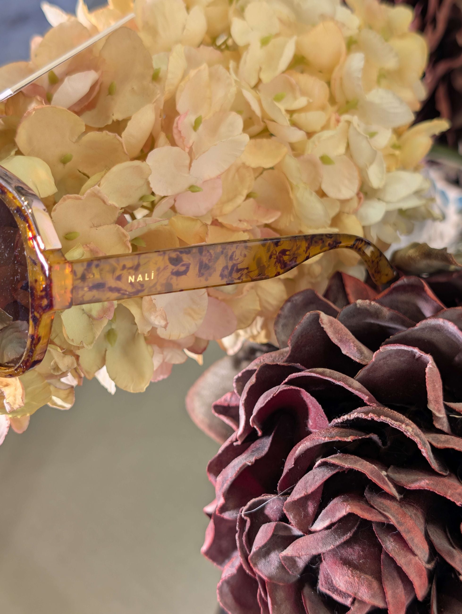 OCCHIALI PARTENOPE JELLY TARTARUGATO MARRONE - NALI'