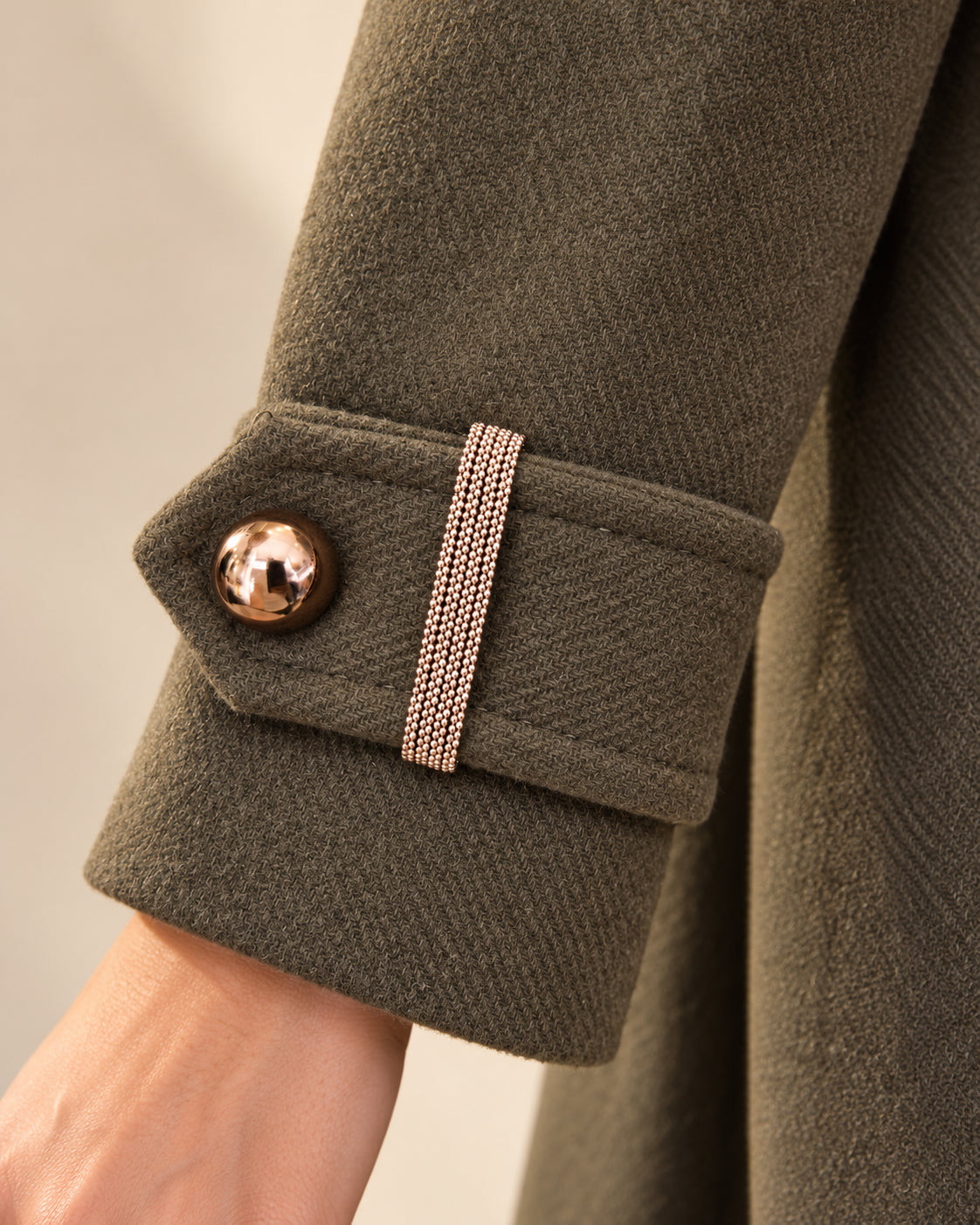 Peacoat MARKUP con Bottoni Gold e Dettagli Sartoriali - MARKUP DONNA