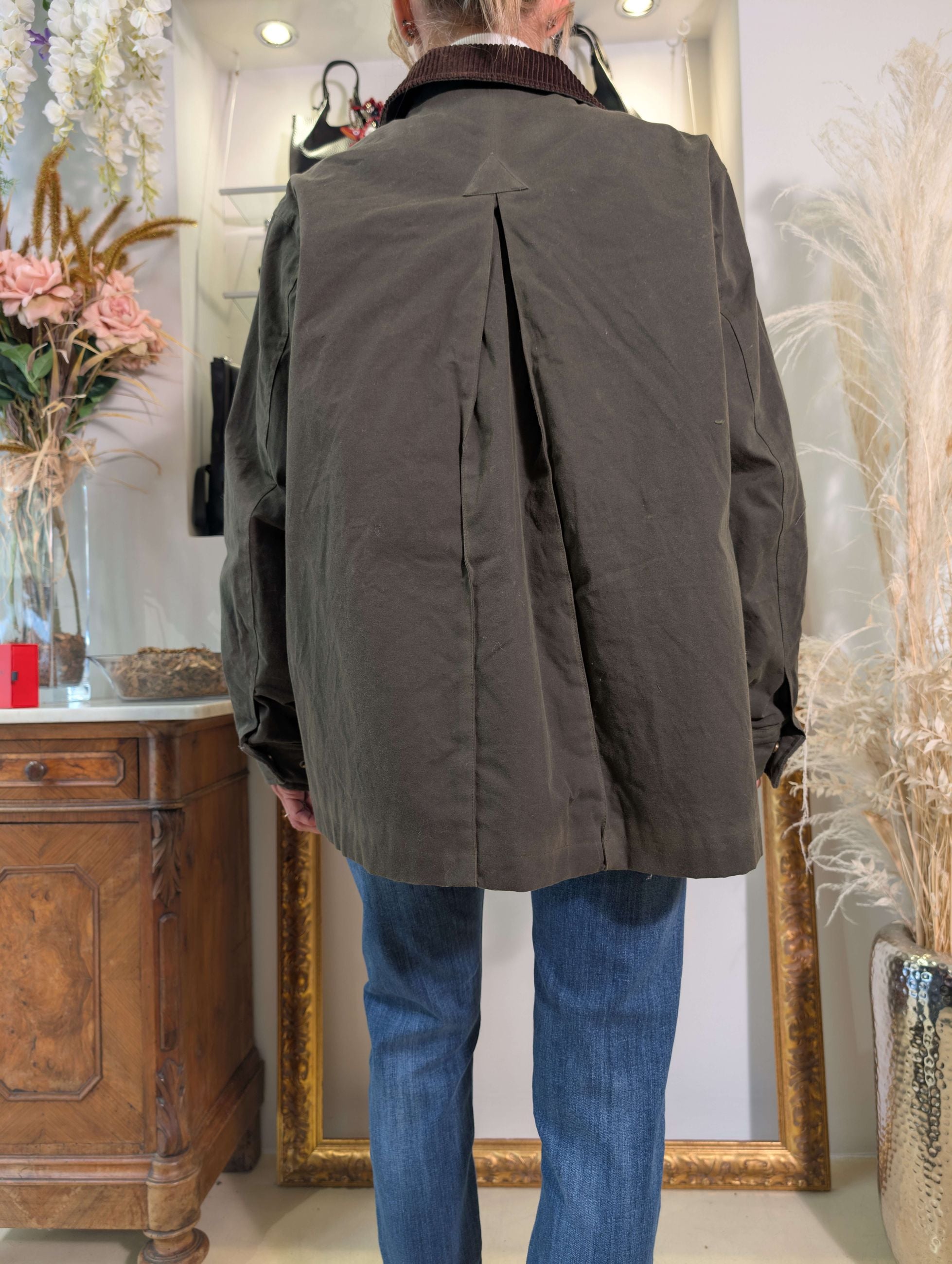 Giacca in cotone spalmato idrorepellente - PLEASE