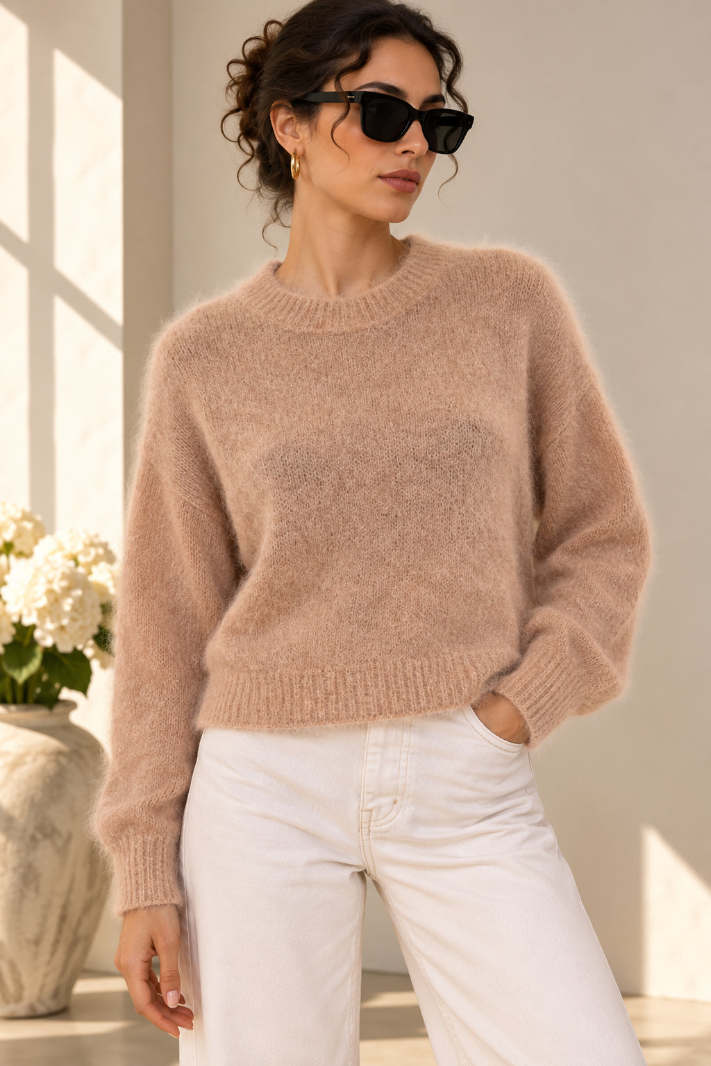 Maglia Fluffy in Mohair Finezza 7 - TENSIONE IN