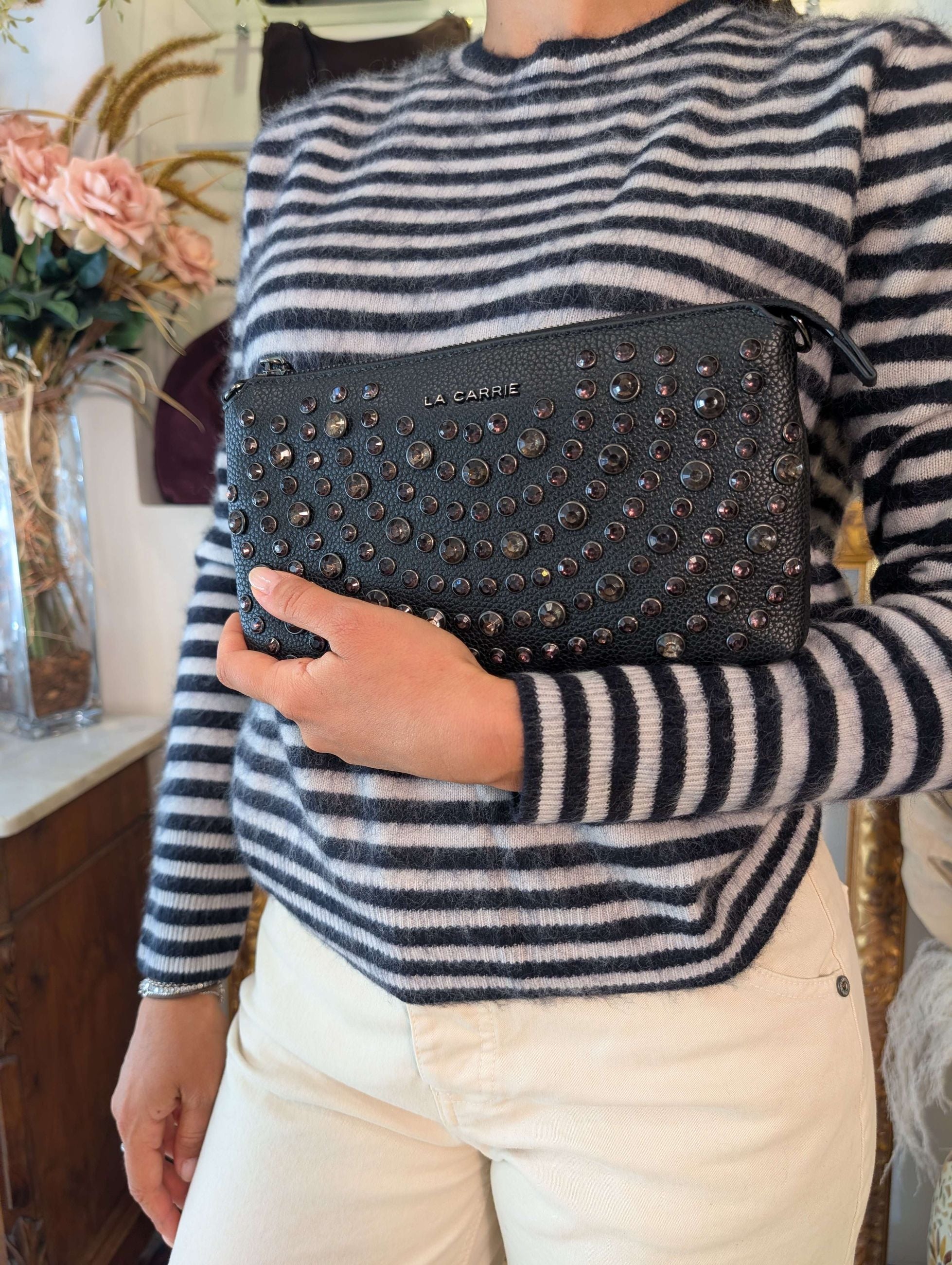 ANDROMEDA DOUBLE WALLET BAG PU LEATHER - La Carrie Bag