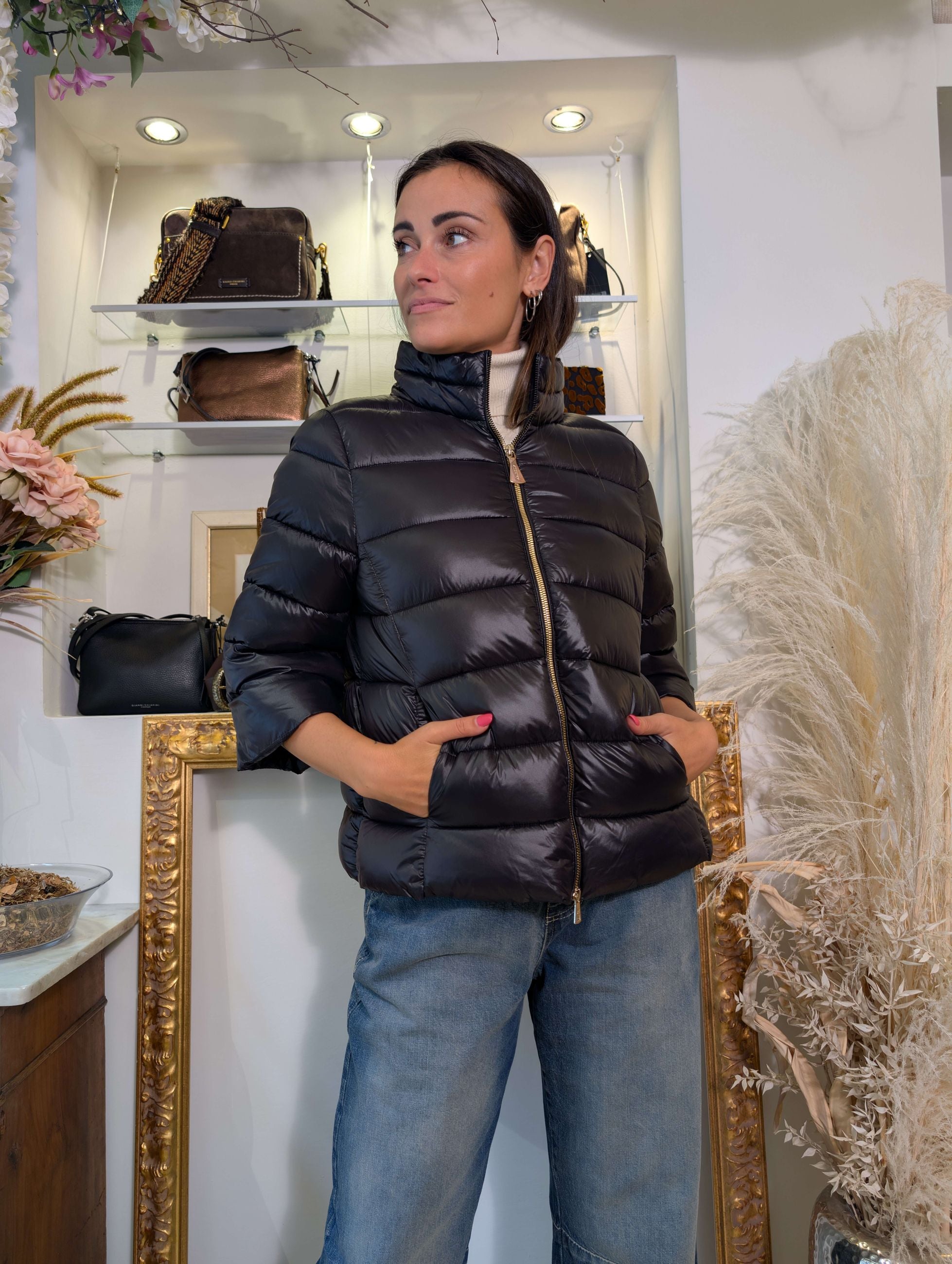 Cappetta in Nylon Superleggero con Zip Gold - MARKUP DONNA