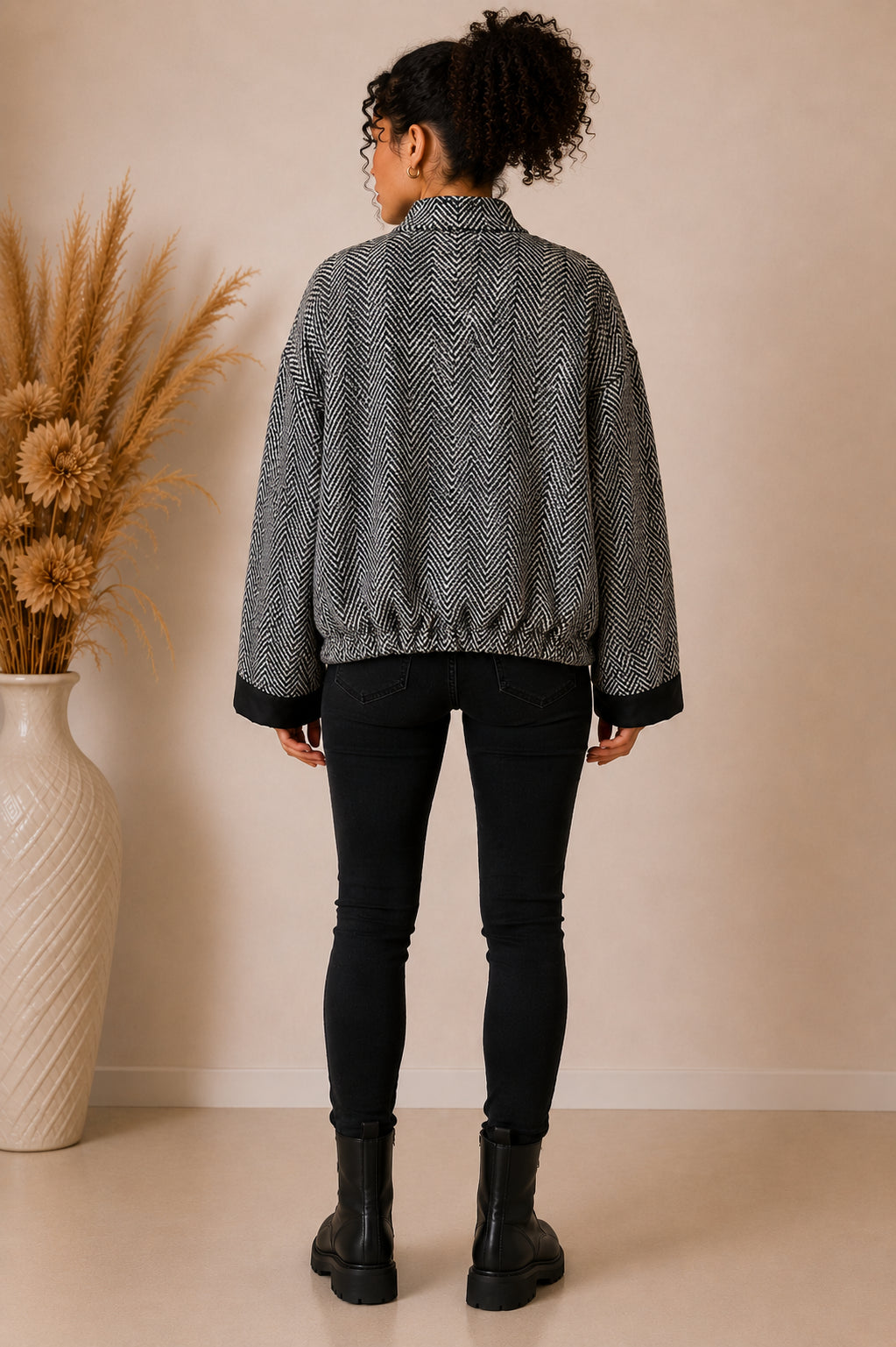 Bomber oversize reversibile - LE SARTE DEL SOLE