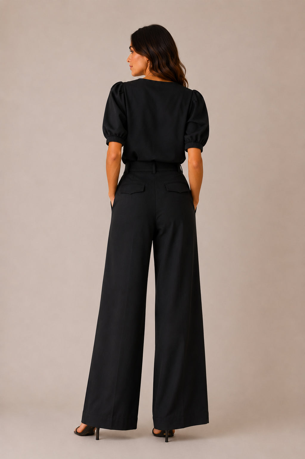 Blusa maniche a sbuffo - TENSIONE IN