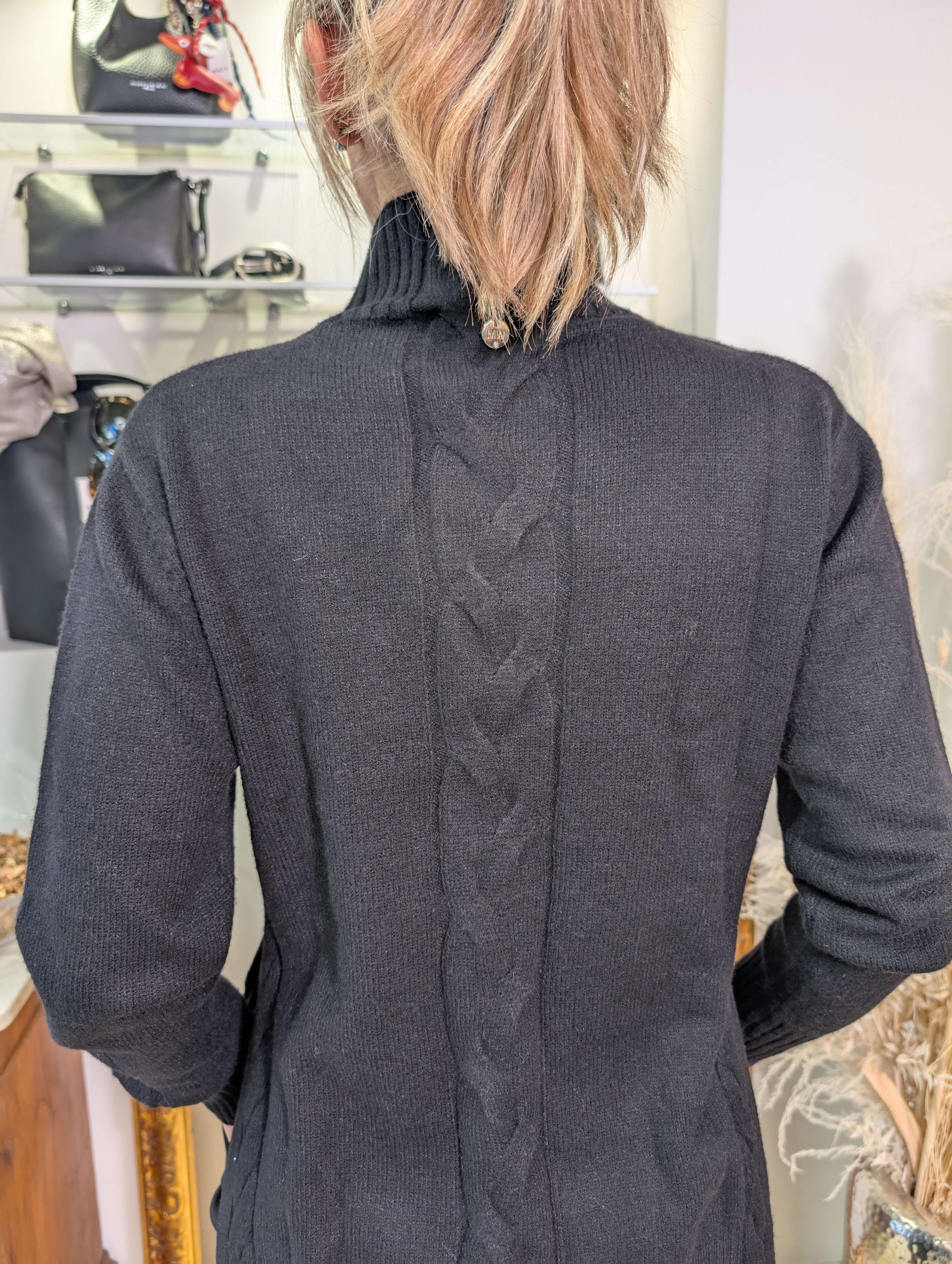 Maglia con treccia - MARKUP DONNA