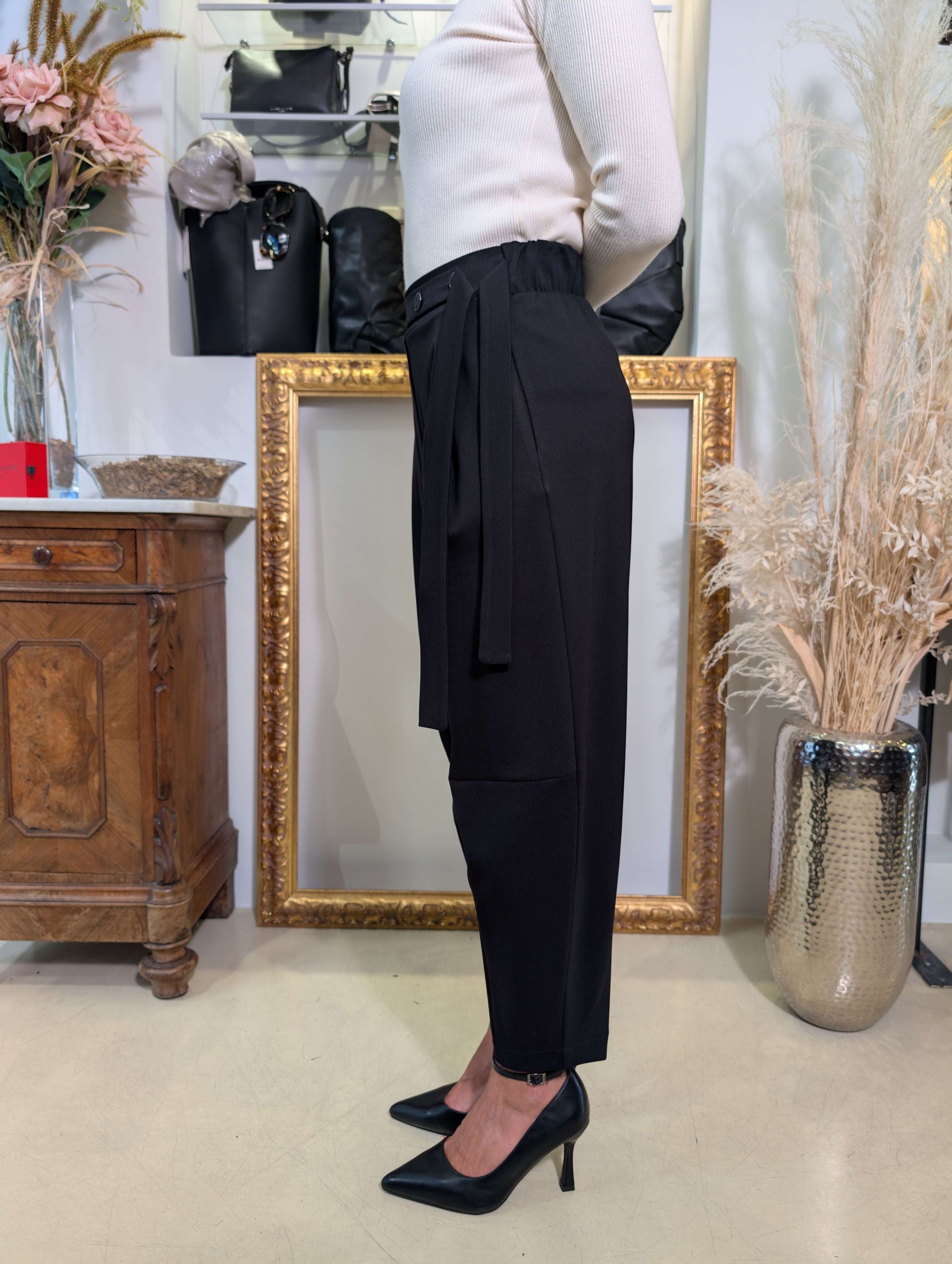 Panta relaxed fit in punto milano - IMPERIAL