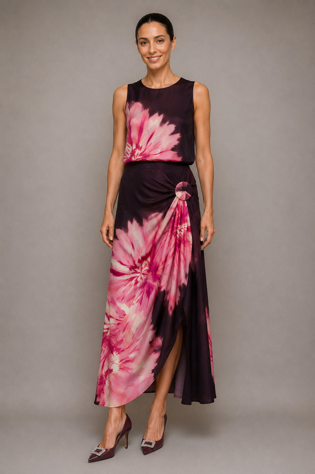 Gonna fantasia fiore multicolor - HAVE ONE