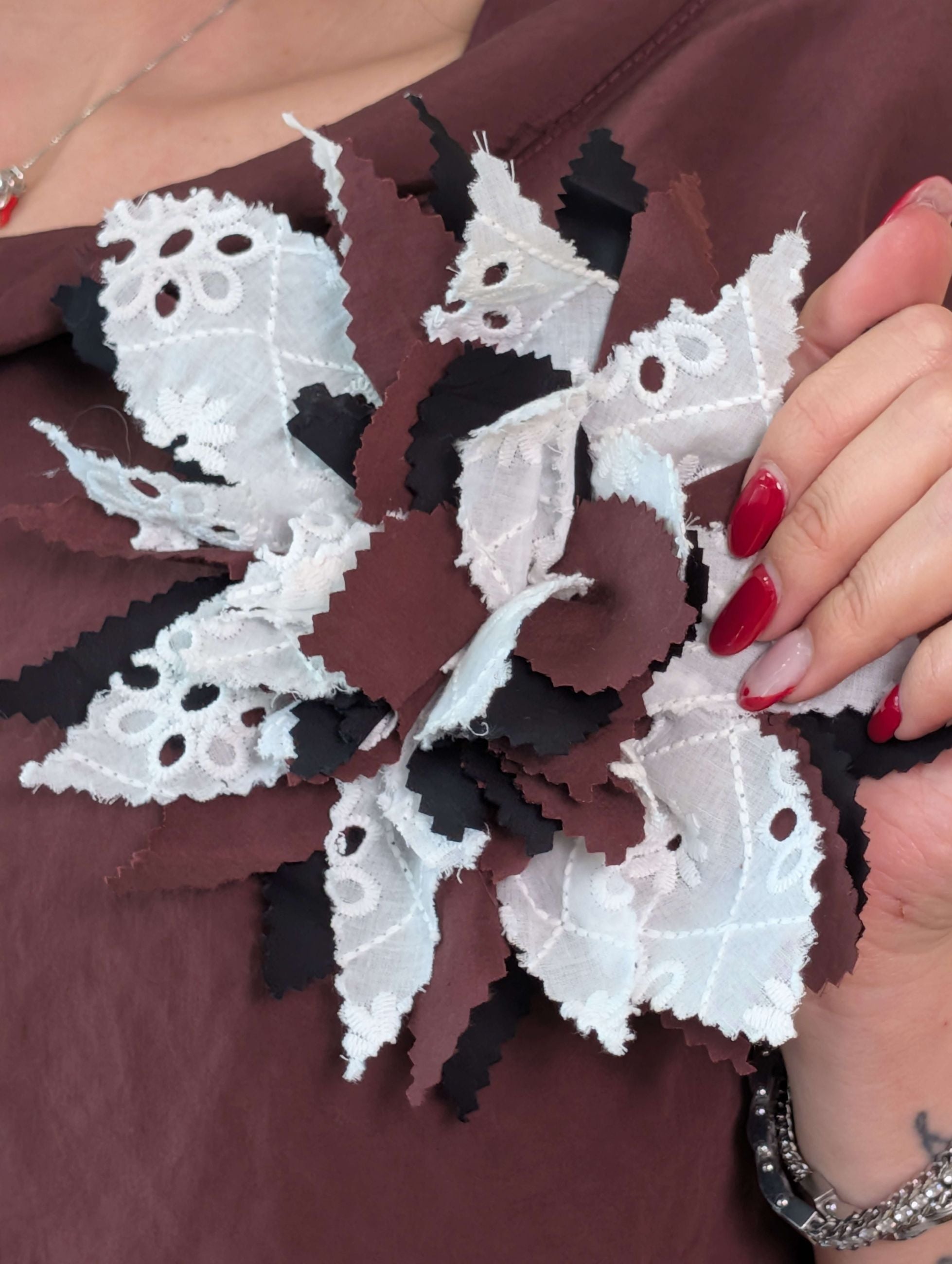 Spilla hand made Le Sarte del Sole - LE SARTE DEL SOLE