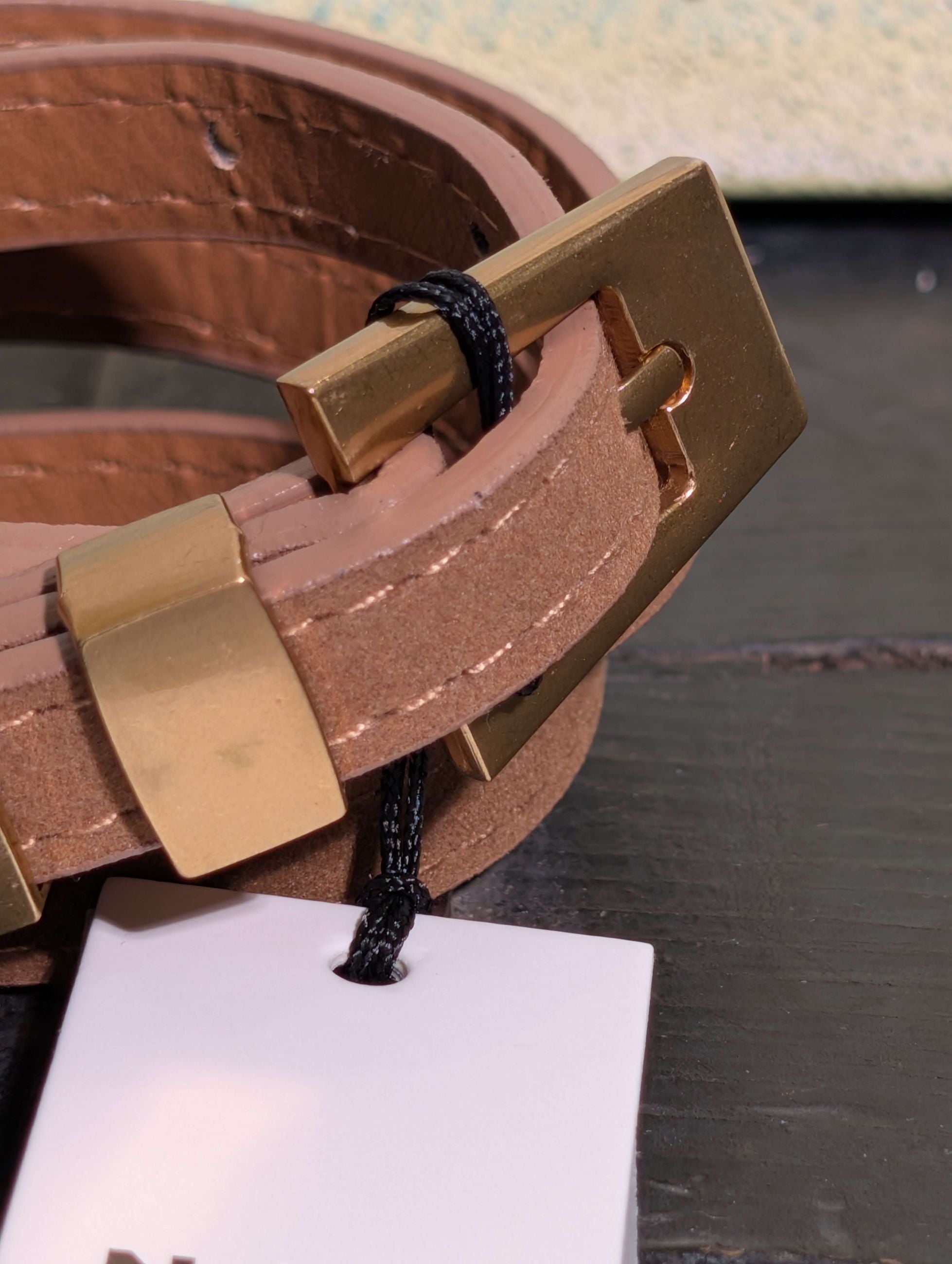 CINTURA MELANIE MARRONE M/L - NALI'