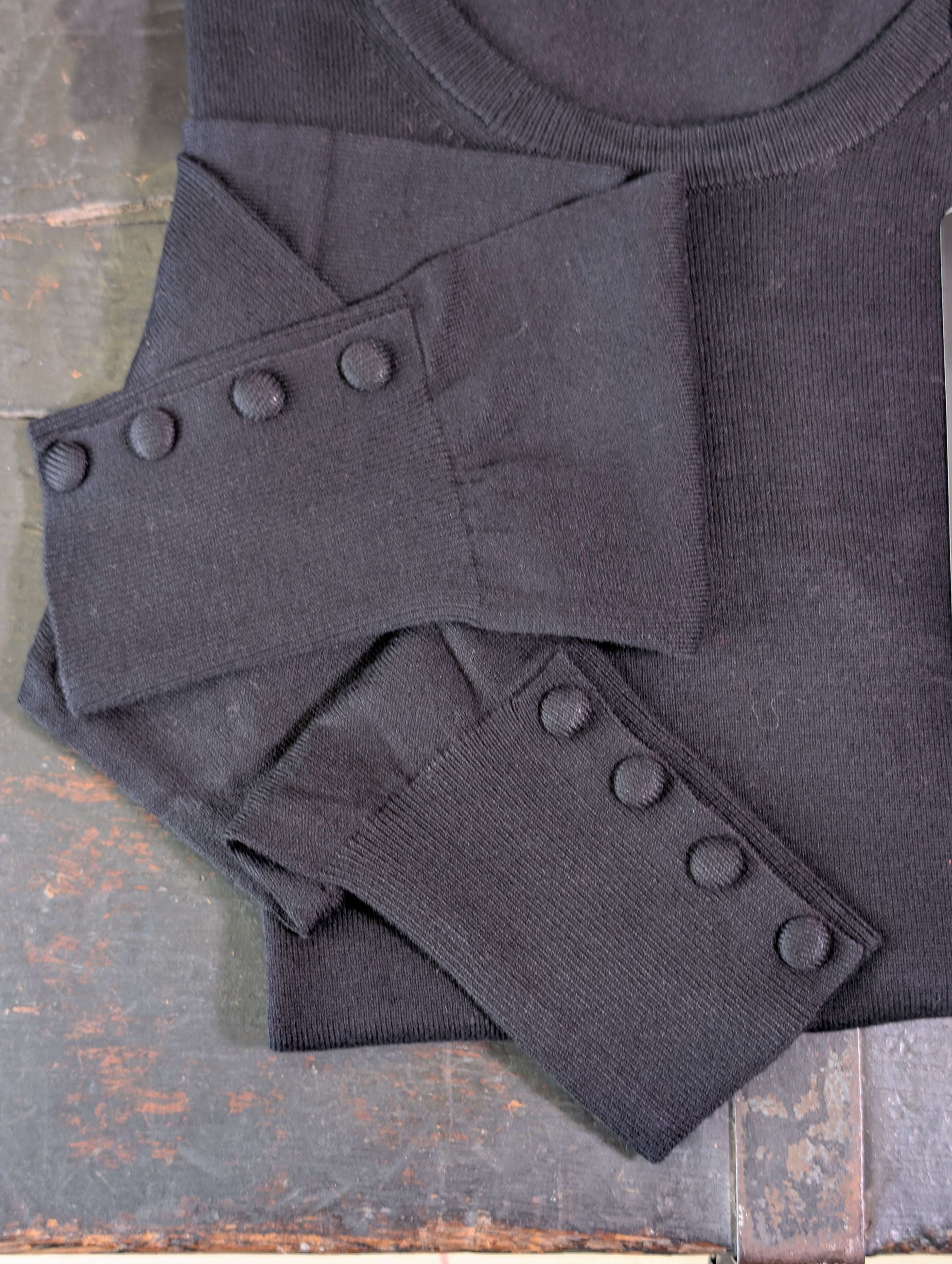 Maglioncino paricollo con bottoncini ai polsi - MARKUP DONNA