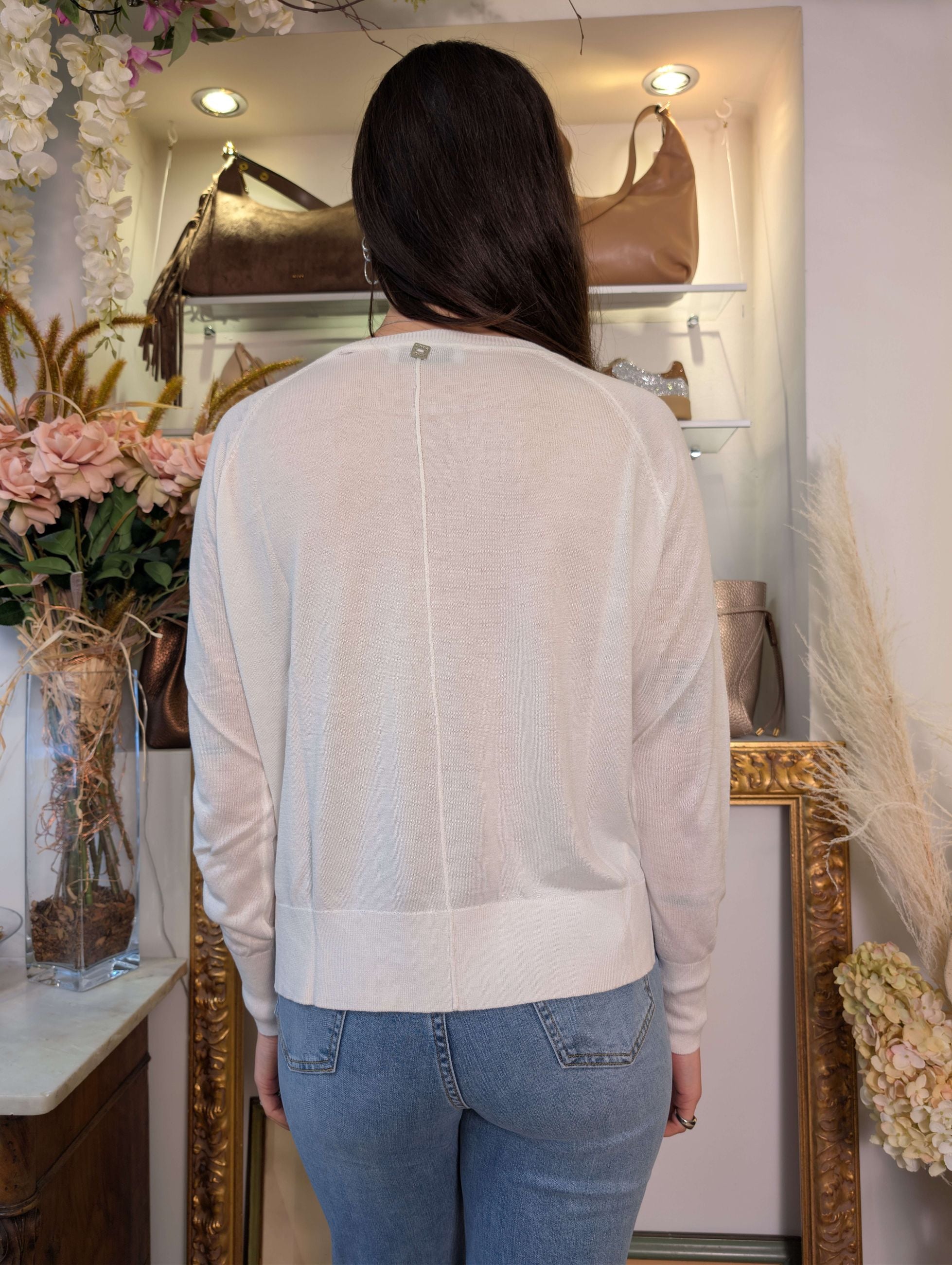 Maglia barchetta finezza 12 in misto viscosa - MARKUP DONNA