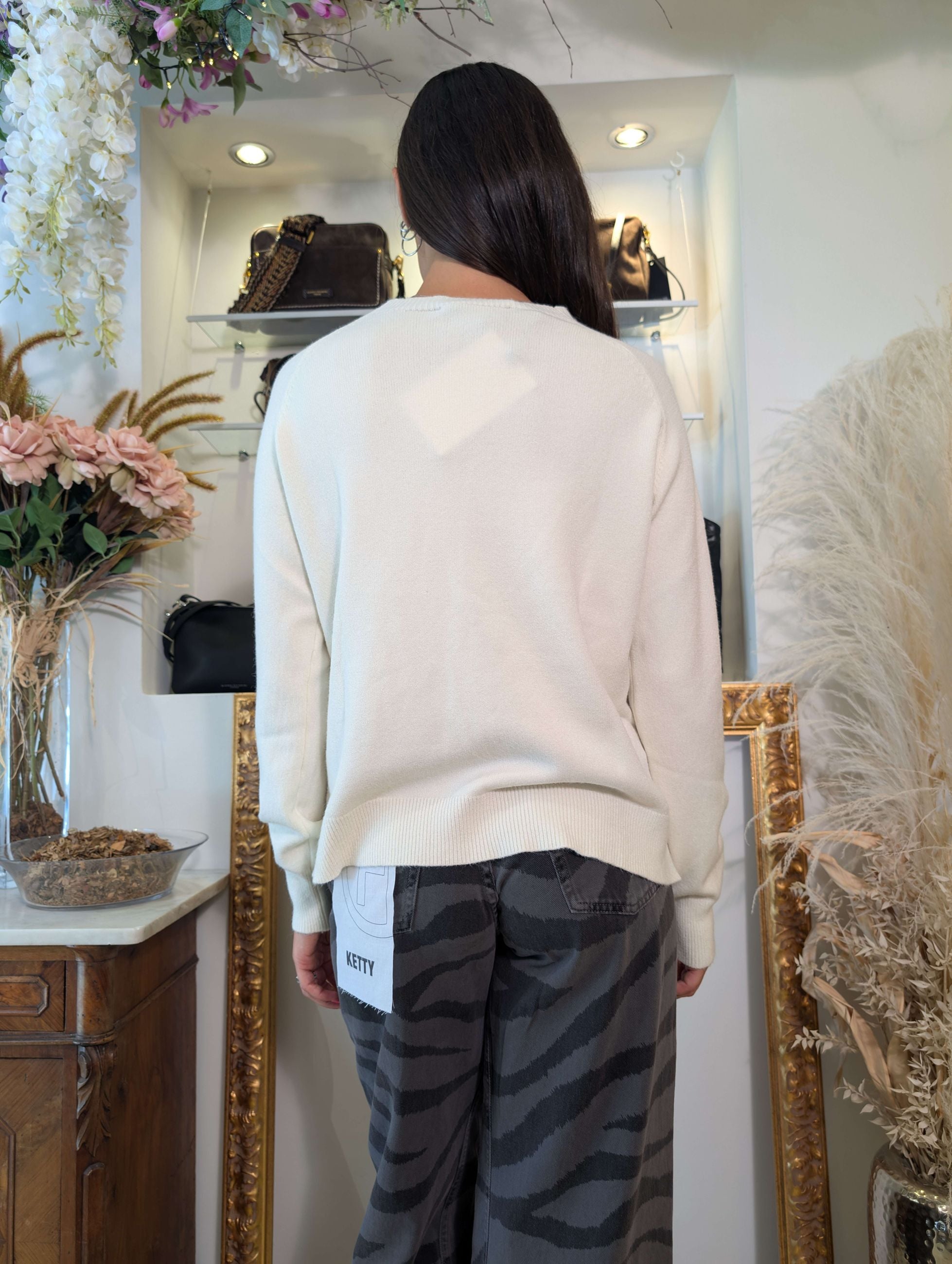 Maglia con scollo a barchetta - HAVE ONE