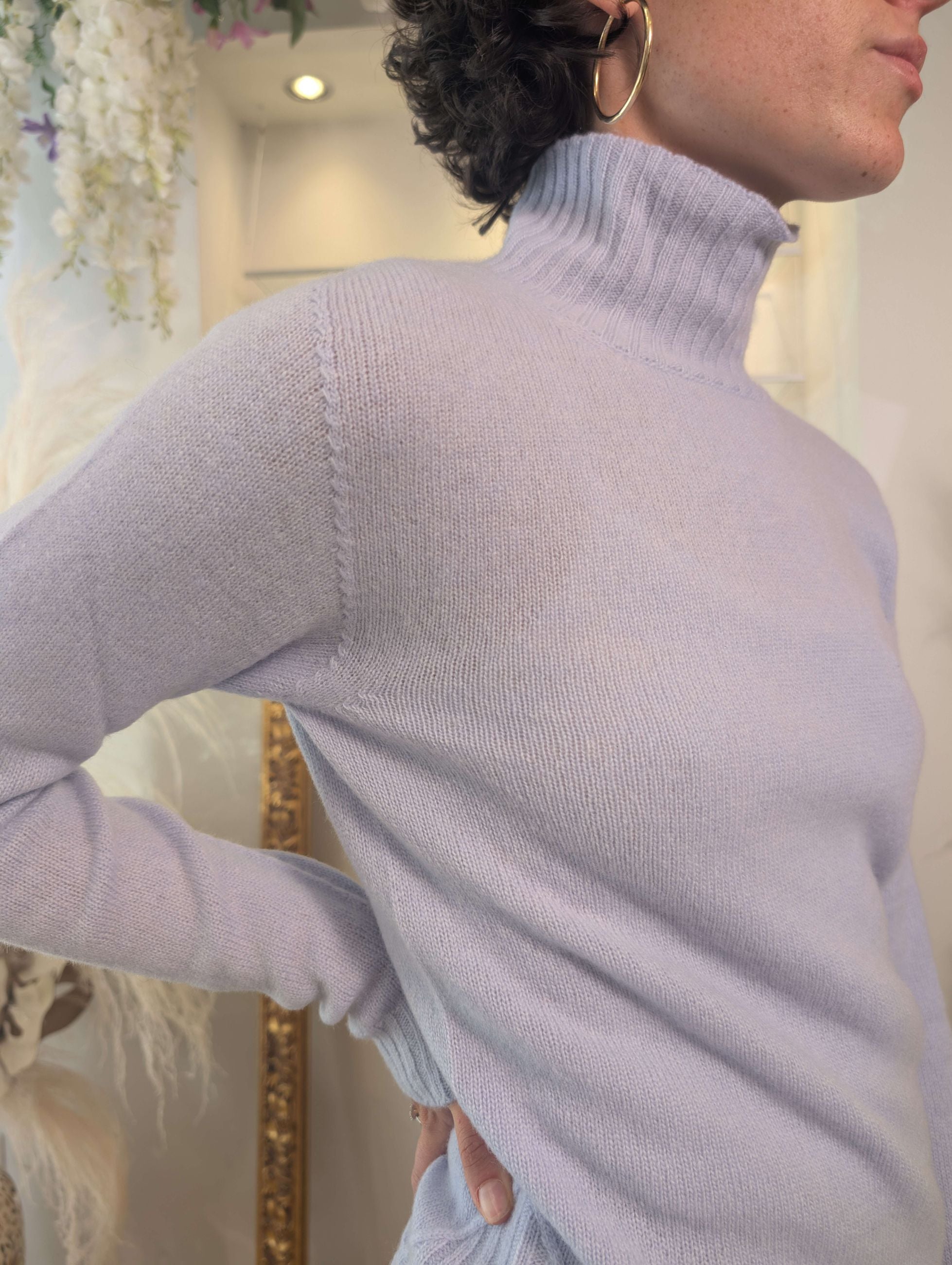 Maglia seamless in cachemire - .SOLO TRE
