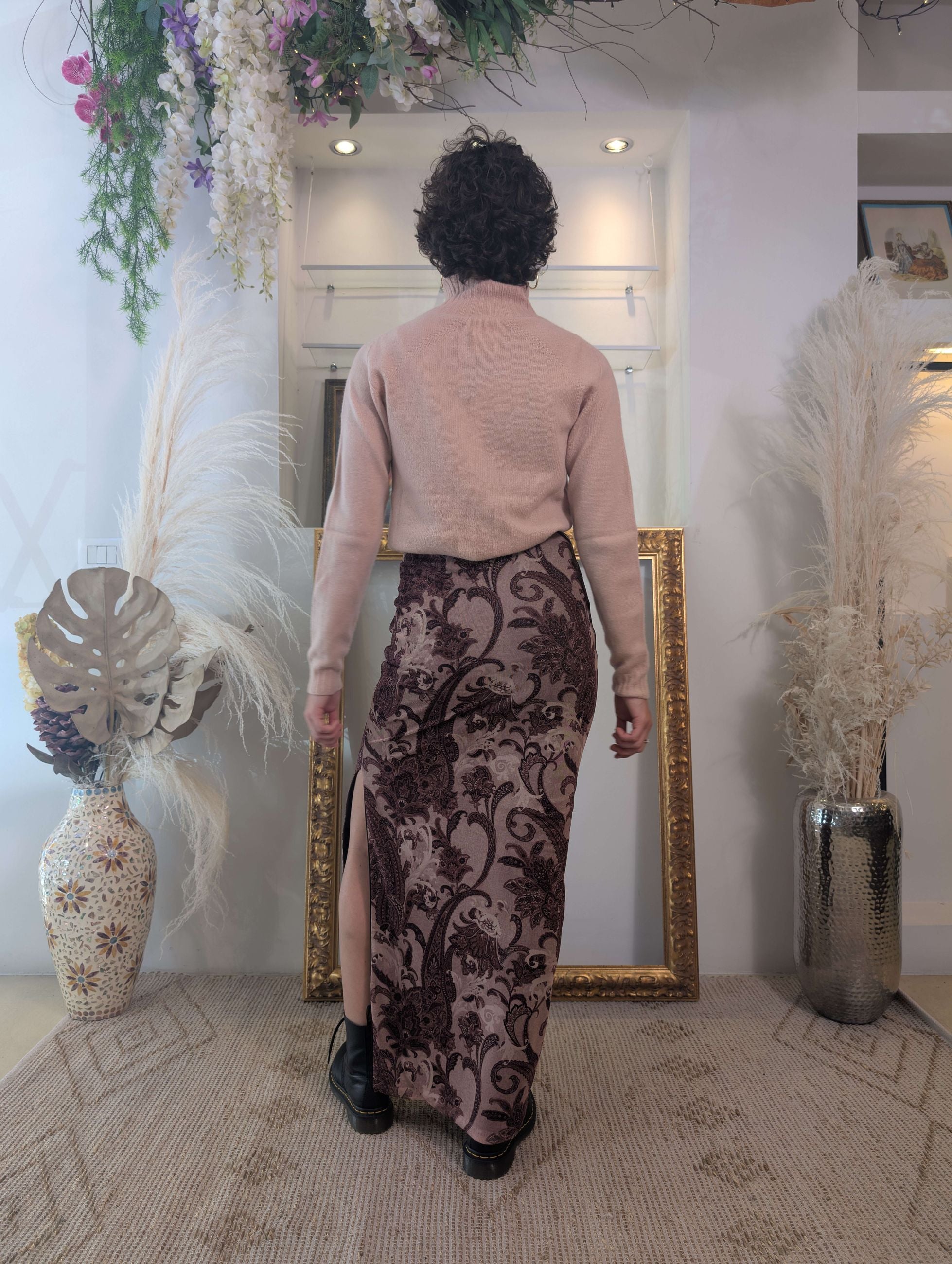 Gonna midi in tulle fantasia cachemire - HAVE ONE