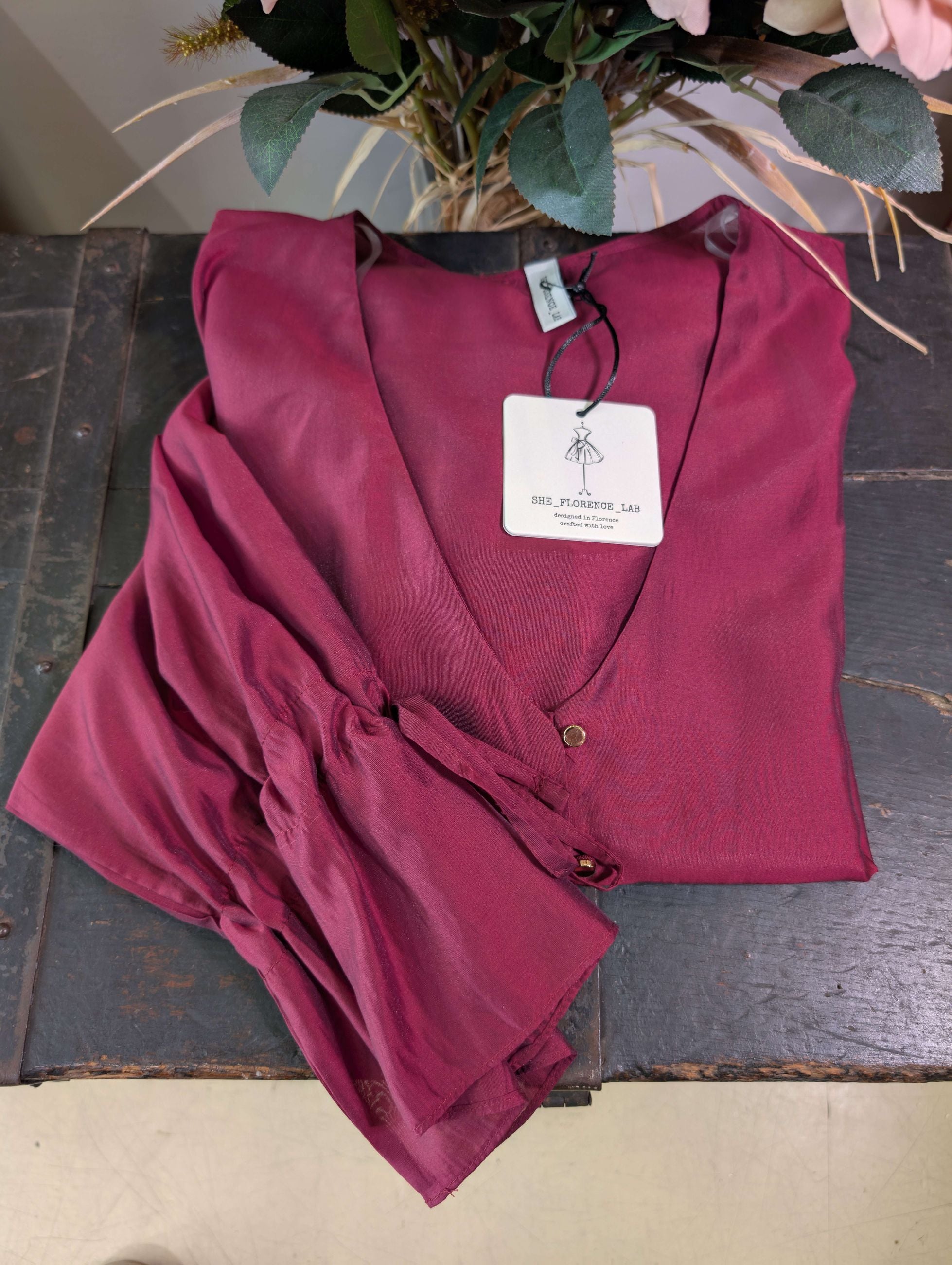 Camicia in tencel - SHE_FLORENCE_LAB