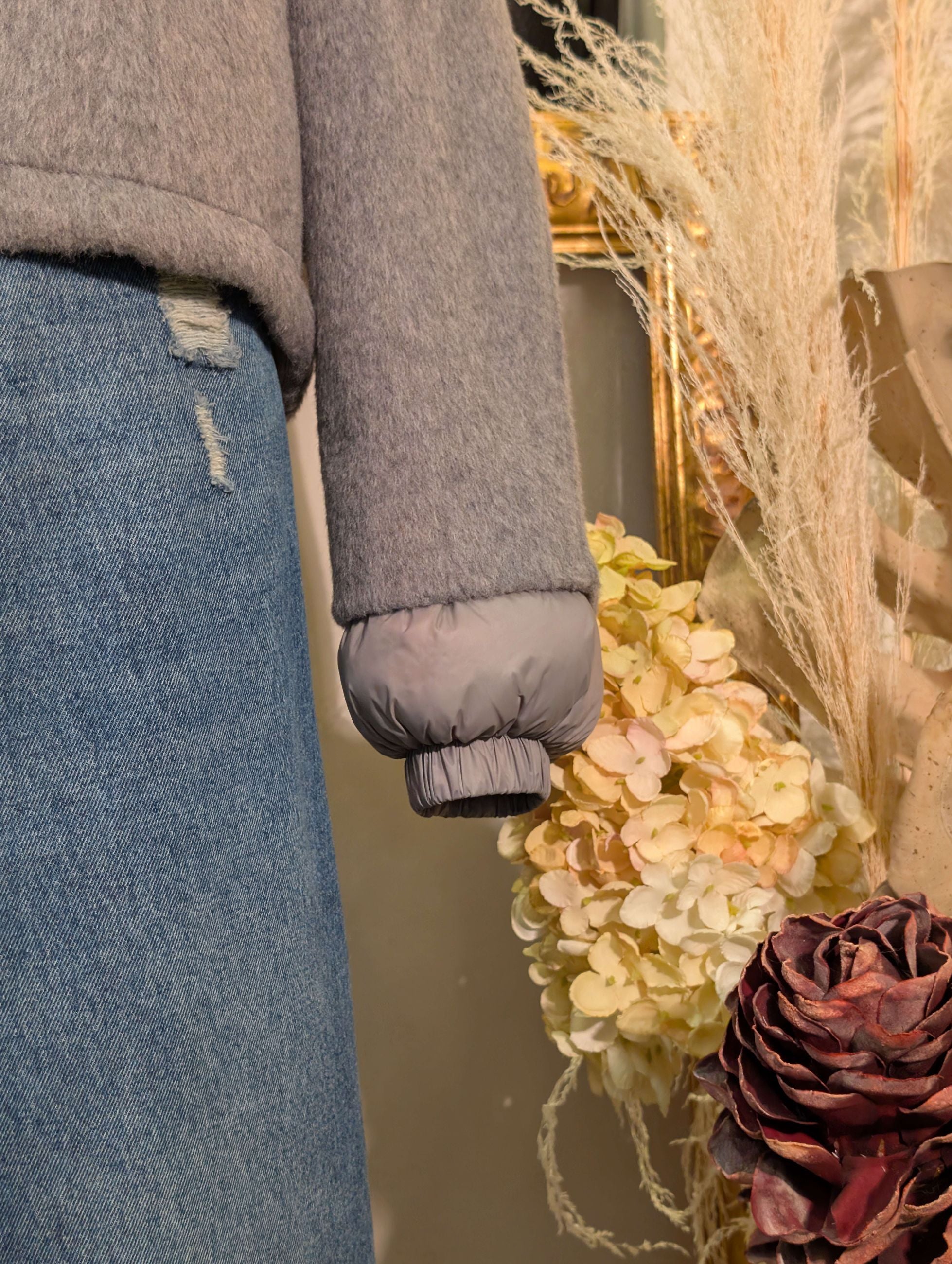 CAPPOTTO MODELLO BOMBER CON CAPPUCCIO - HAVE ONE