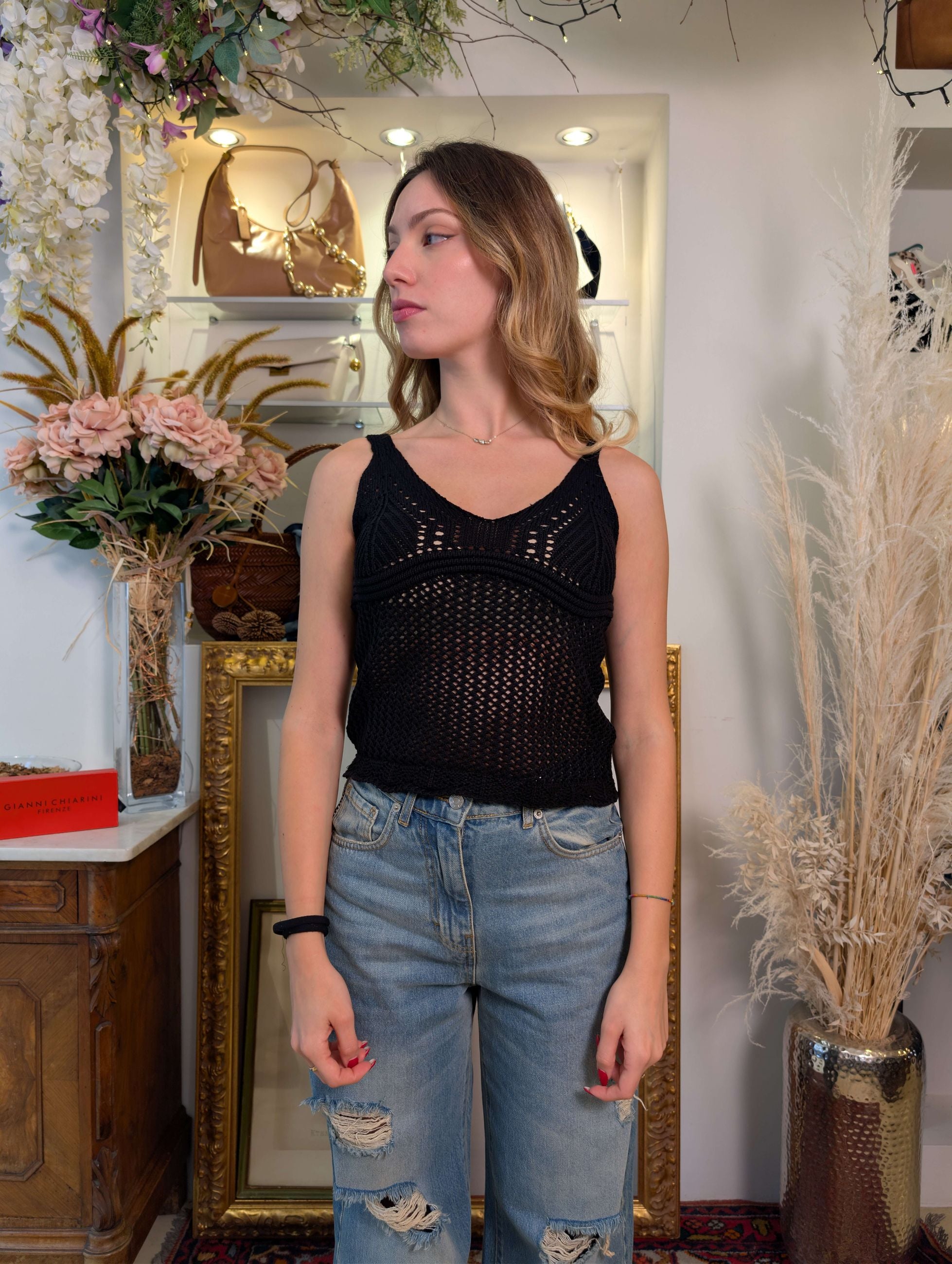 Top in crochet - MARKUP DONNA