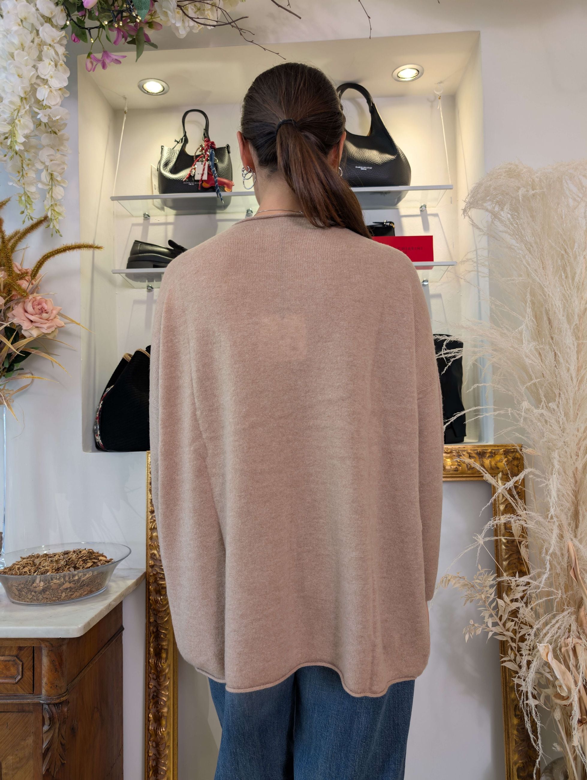 Maglia oversize in cachemire blend - SHE_FLORENCE_LAB