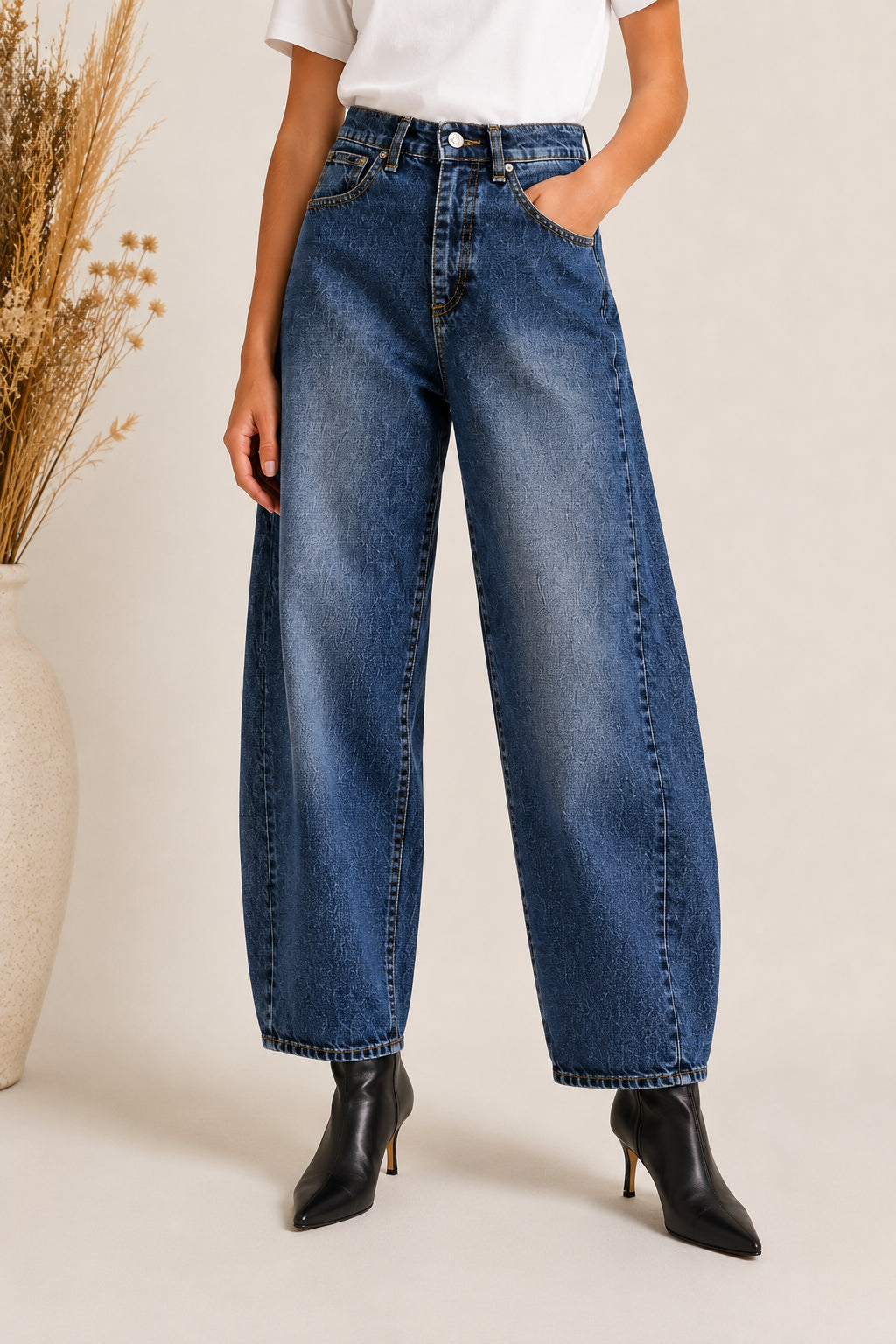 PANTALONE LUCY DENIM BLU 1 - HAVE ONE