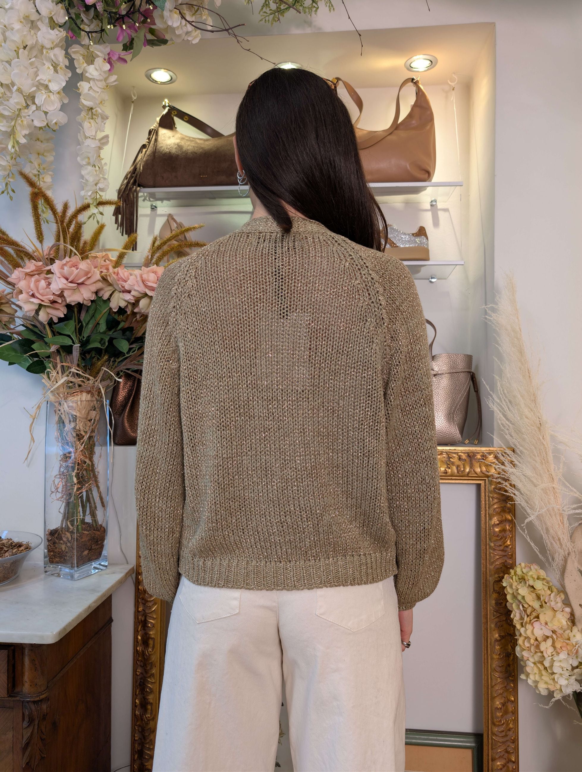 CARDIGAN BOTTONI GIOIELLO - HAVE ONE