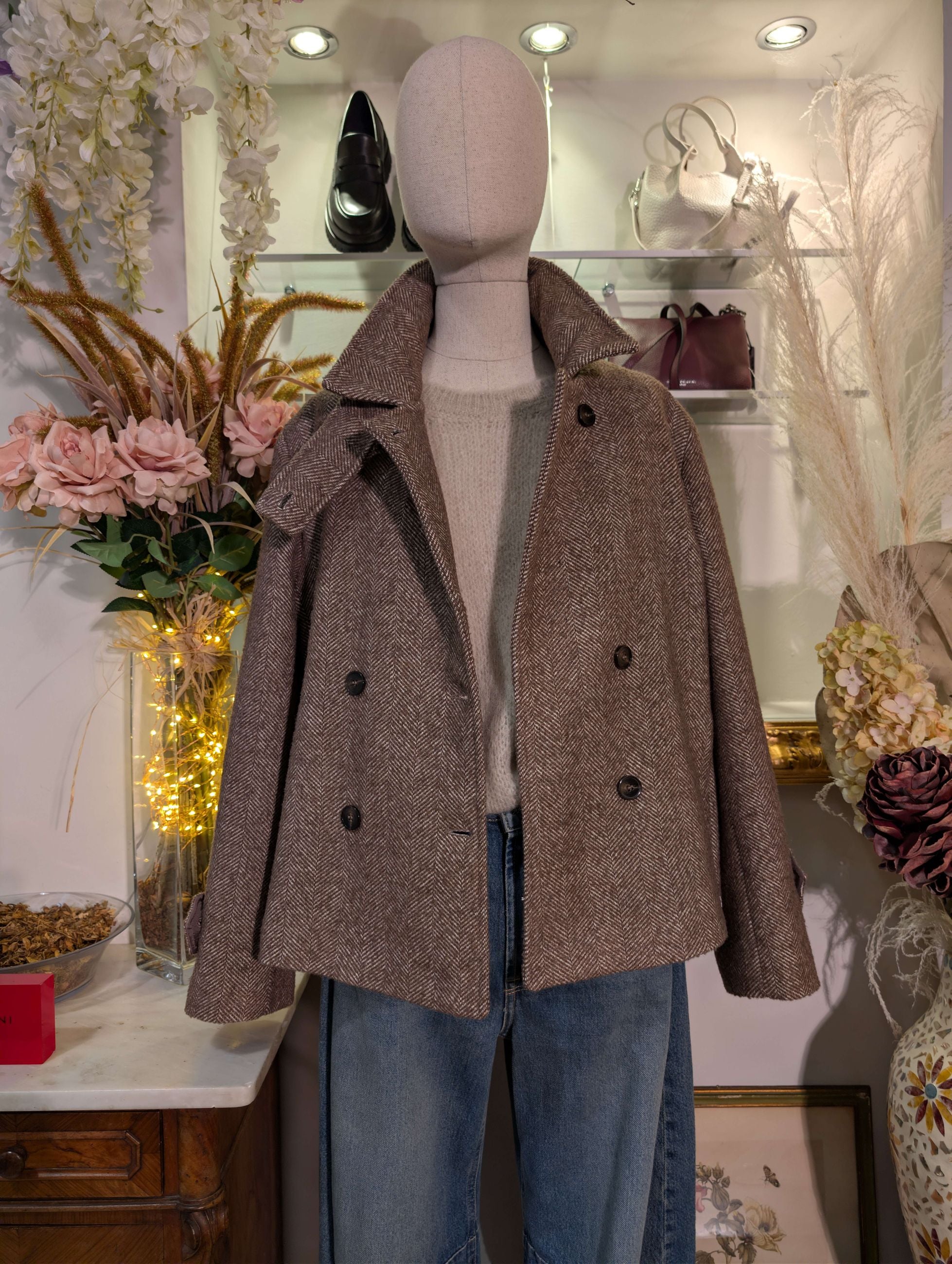 Cappottino doppiopetto - TENSIONE IN