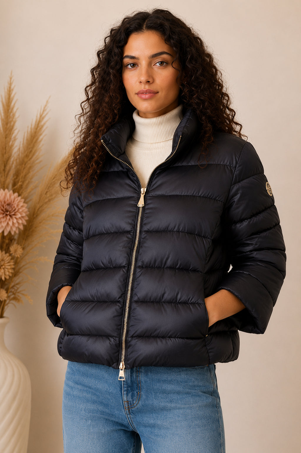 Piumino ultraleggero in nylon lucido - MARKUP DONNA