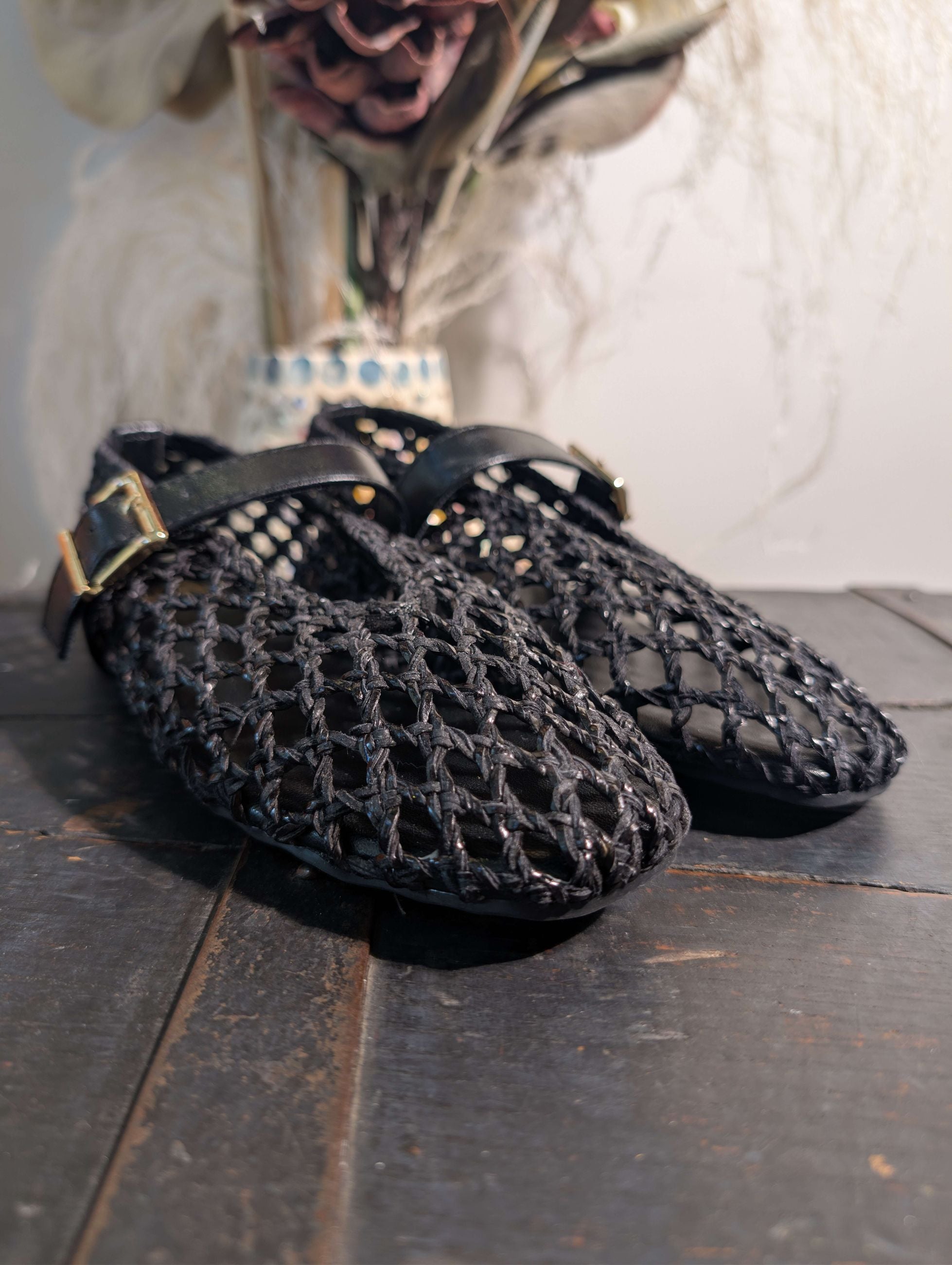 Ballerina in rafia - GOLD & GOLD