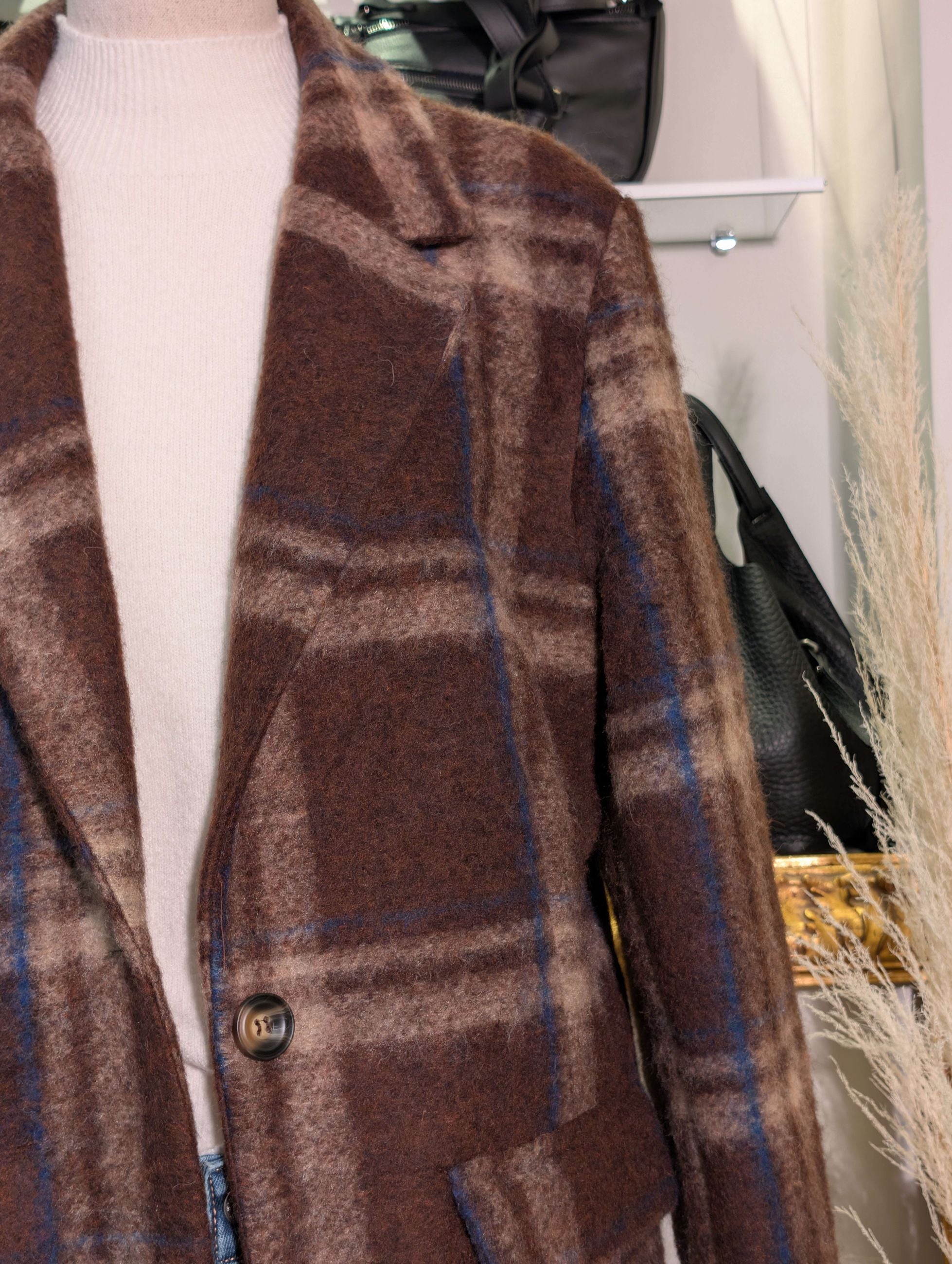 Giacca cappotto check - HAVE ONE