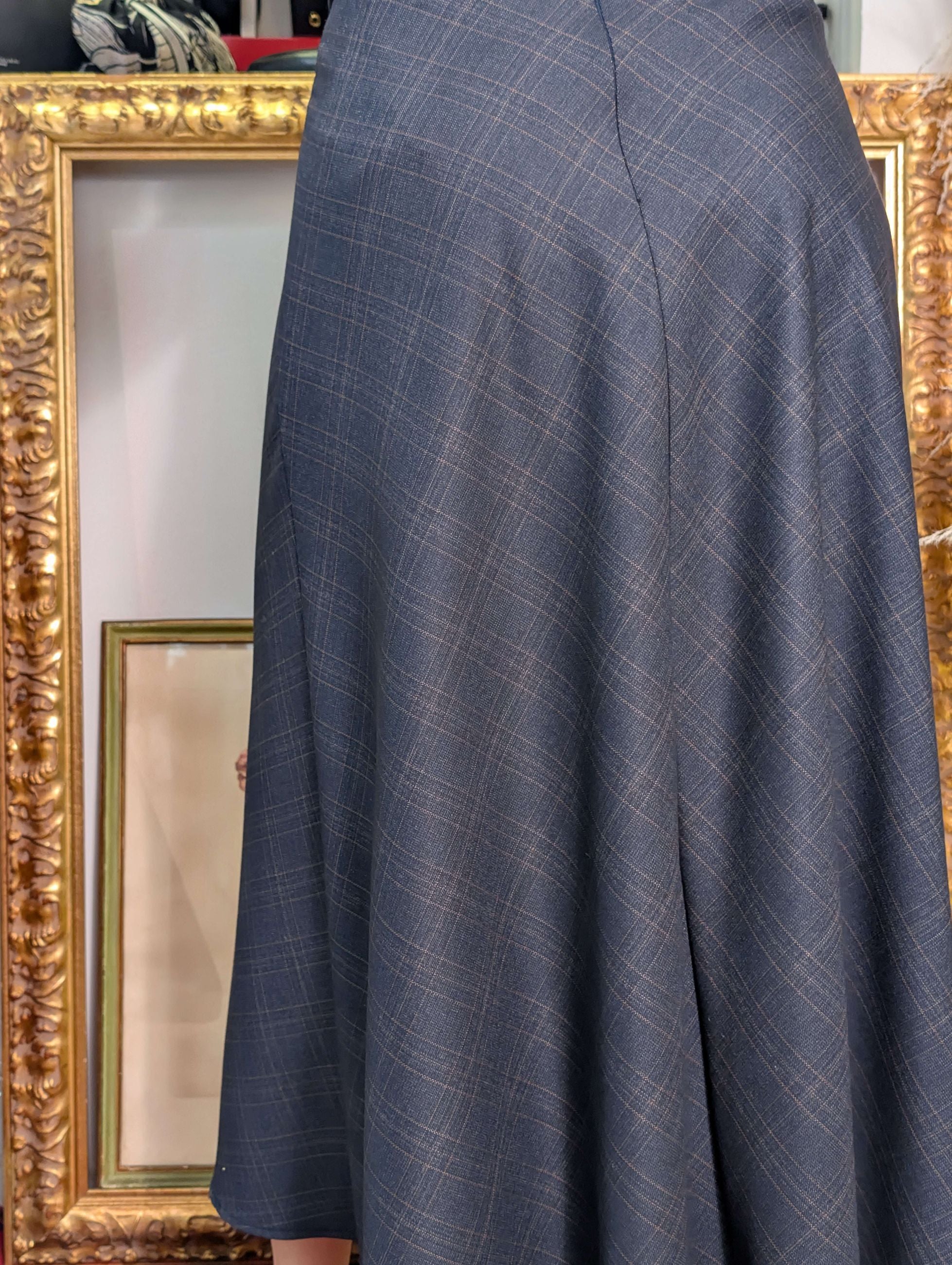 Gonna longuette mezzaruota - SHE_FLORENCE_LAB