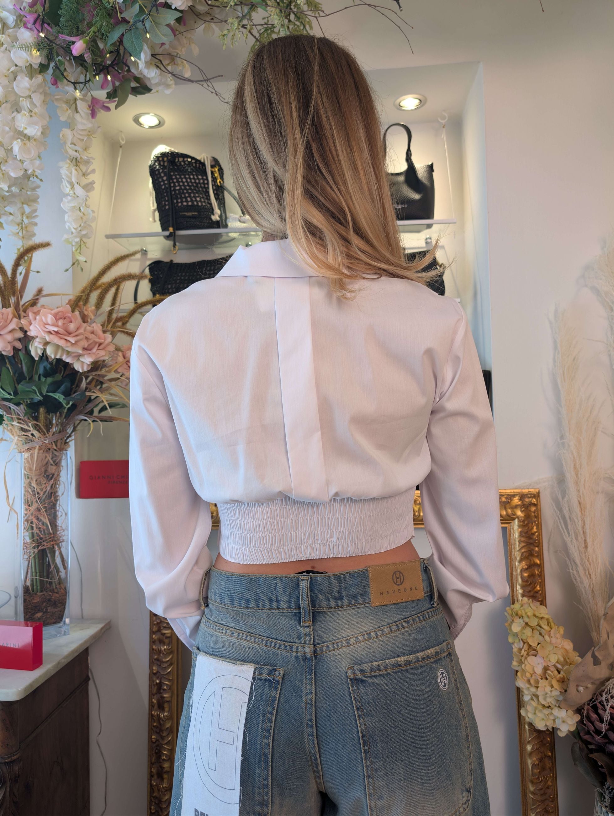 Camicia corta incrocio - TENSIONE IN