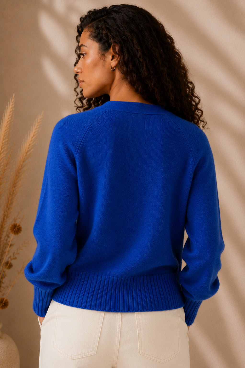 Cardigan in viscosa con bottoni in madreperla - HAVE ONE