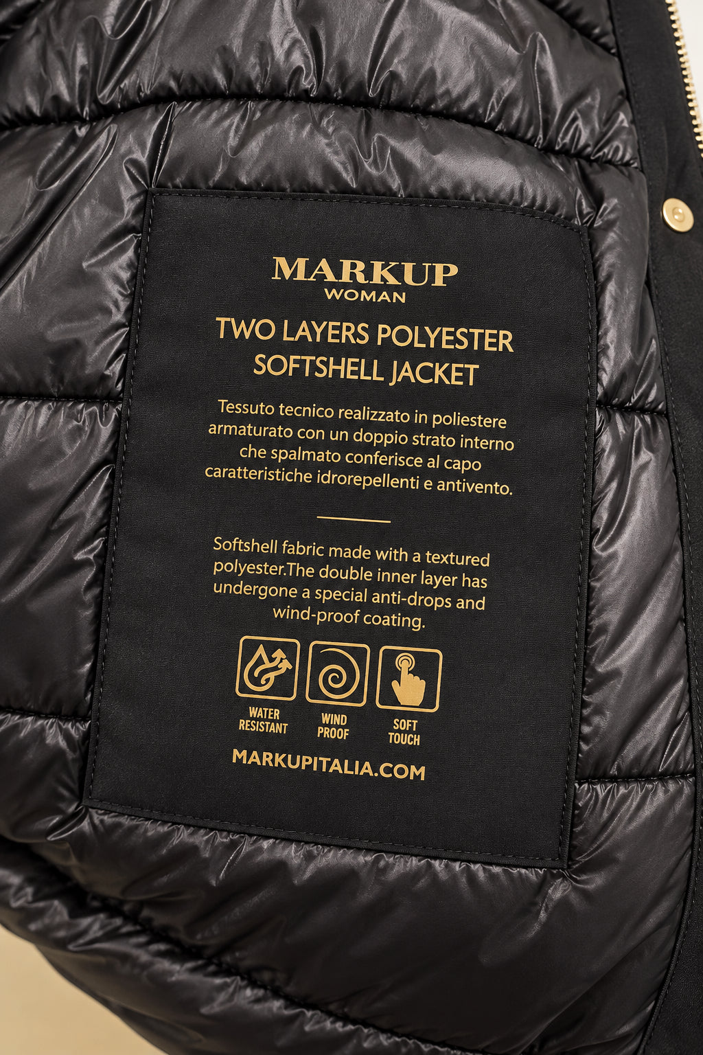 Giubbotto Markup Softshell imbottito antivento - MARKUP DONNA
