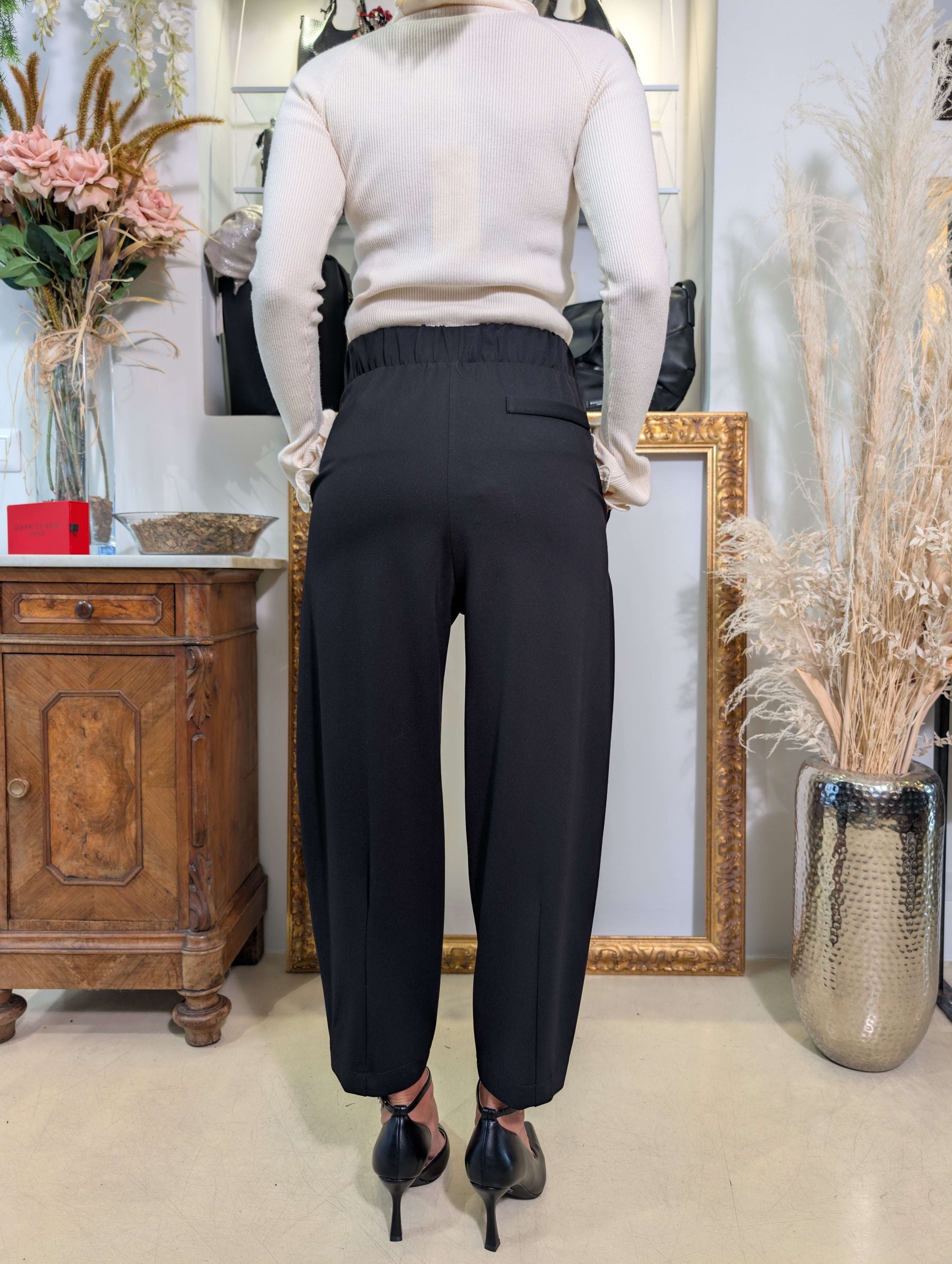 Panta relaxed fit in punto milano - IMPERIAL