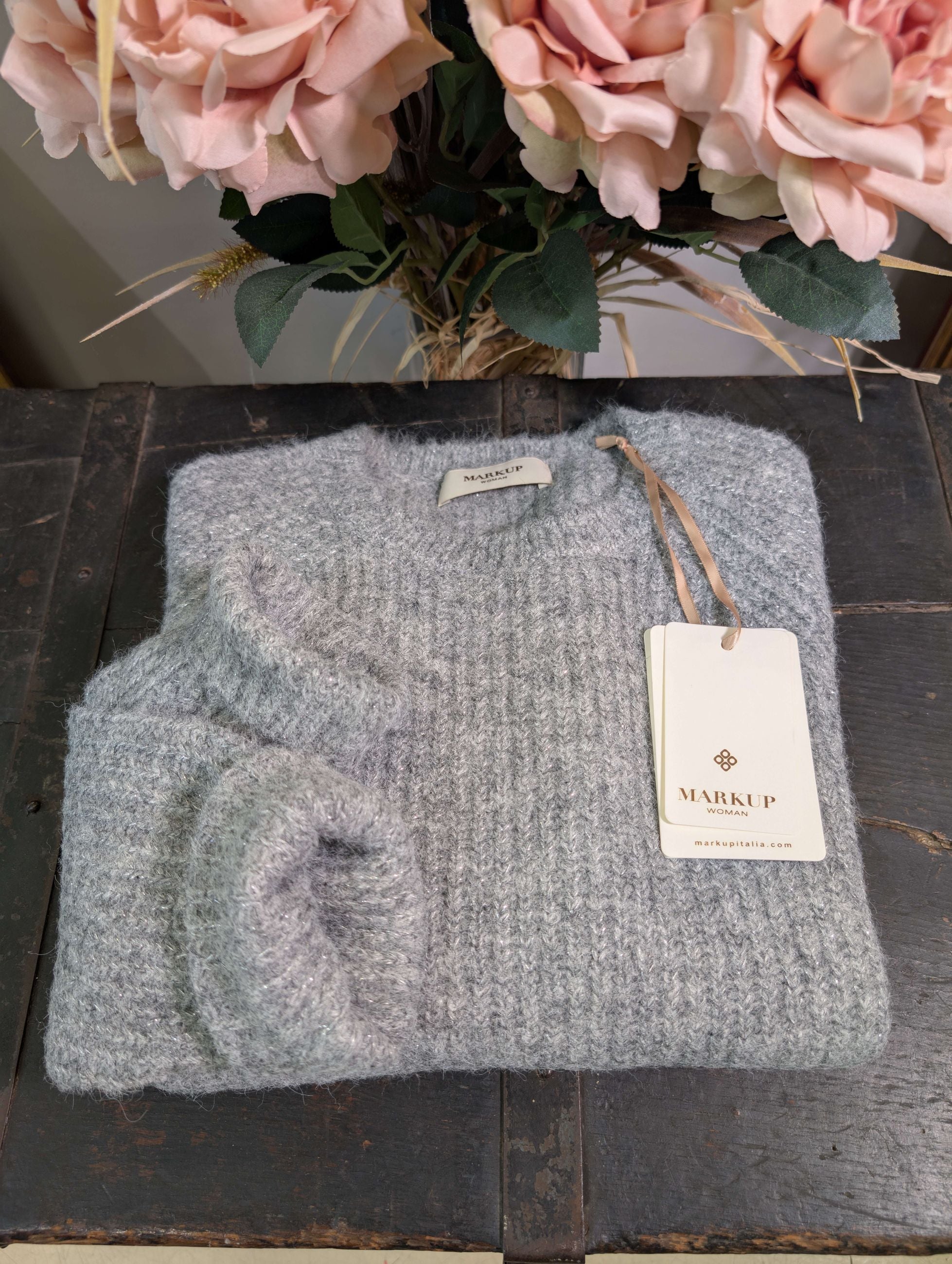 Maglioncino in Costa Inglese Finezza 5 – Eco Blend con 50% PL Riciclato - MARKUP DONNA