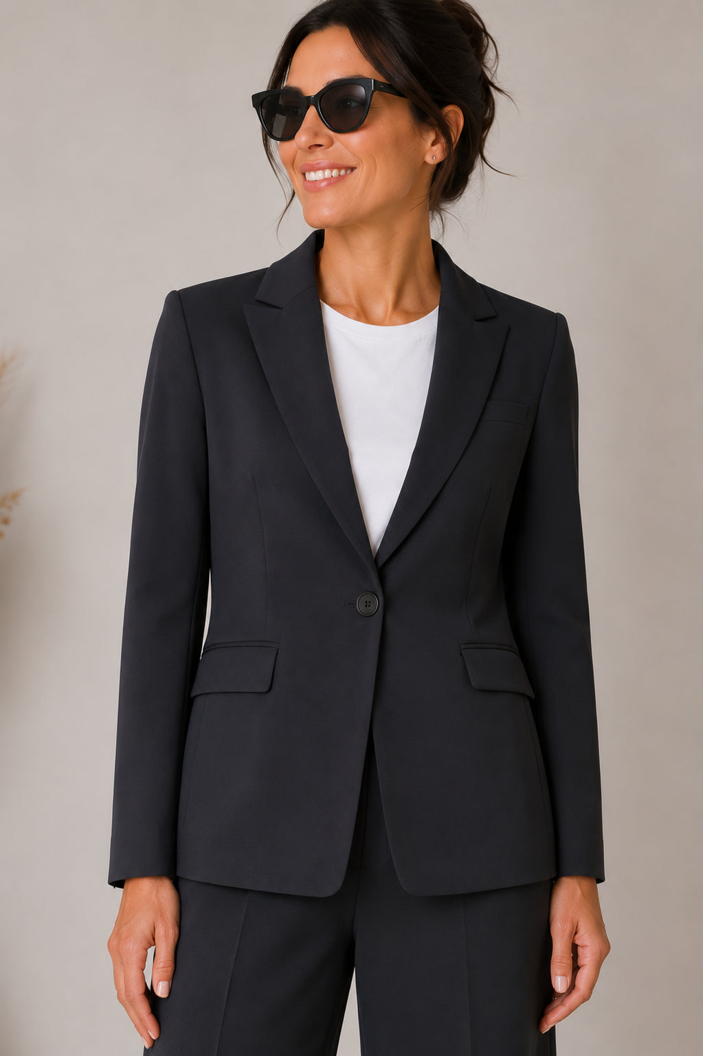 Blazer in cadì fluido - Sandro Ferrone