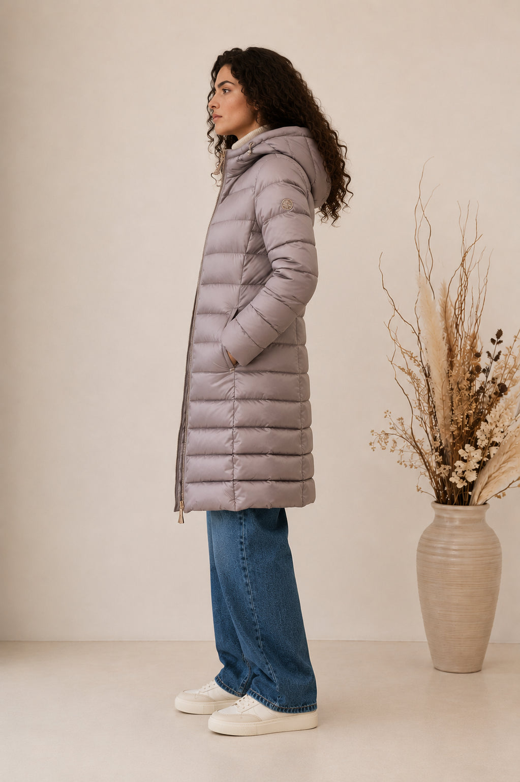 Piumino slim fit animal free - MARKUP DONNA