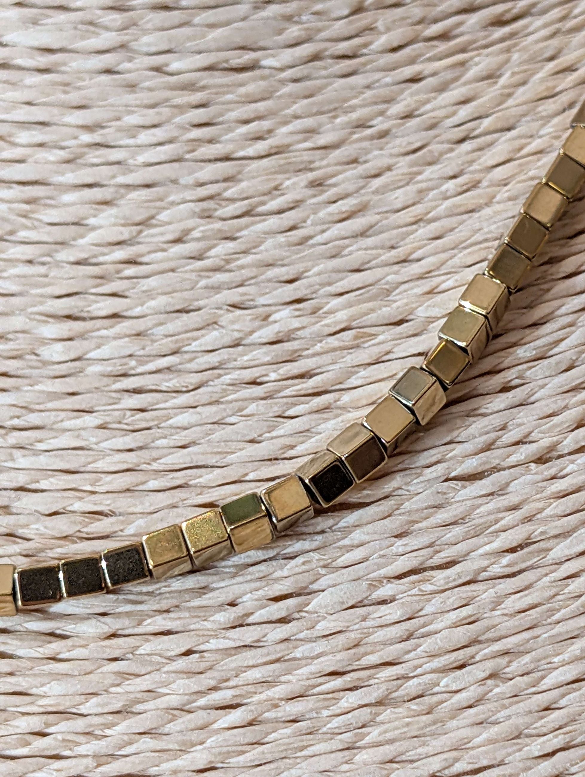 COLLANA RETTANGOLI ORO - NALI'