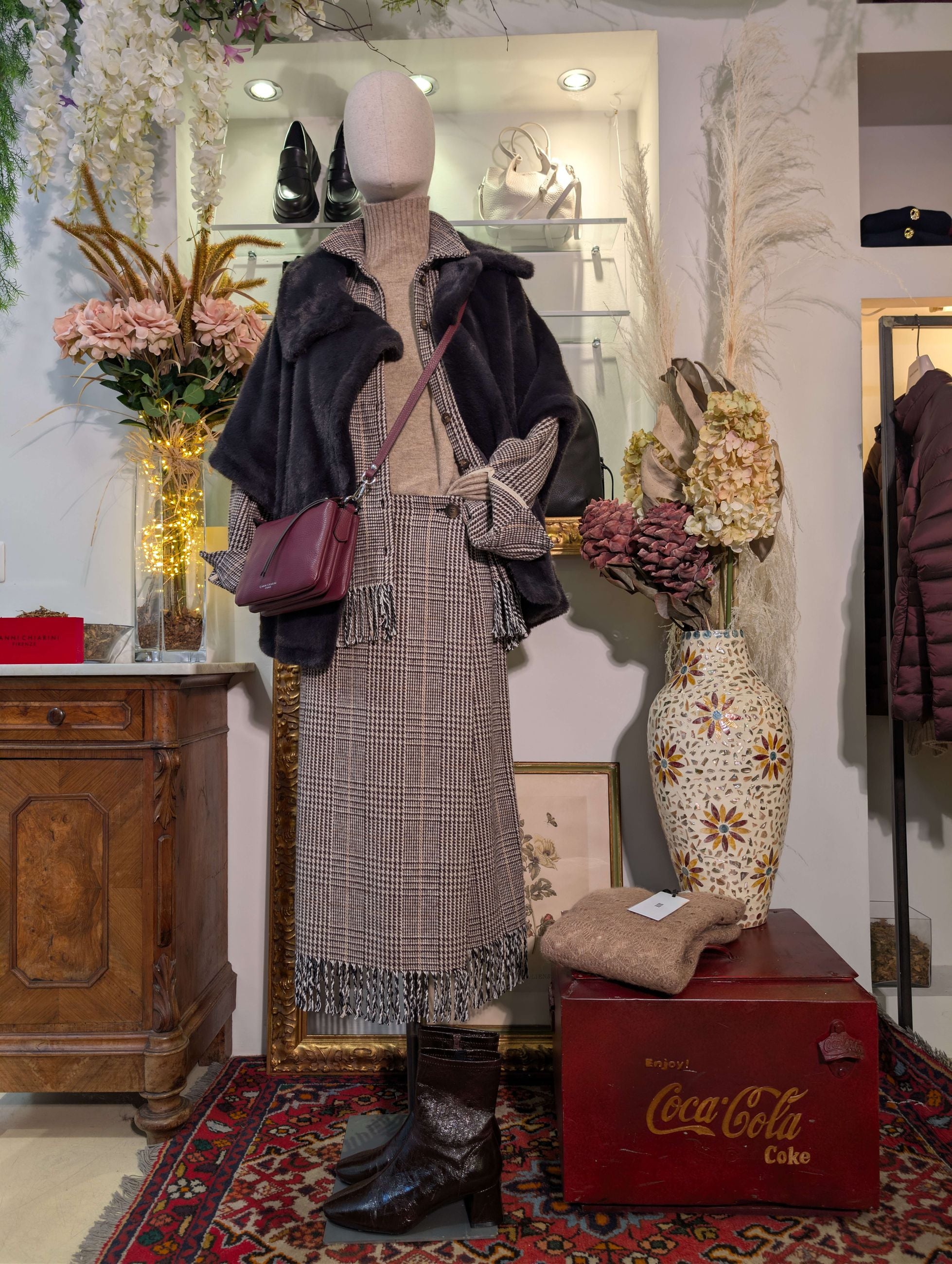 gonna longuette pied de puole - TENSIONE IN