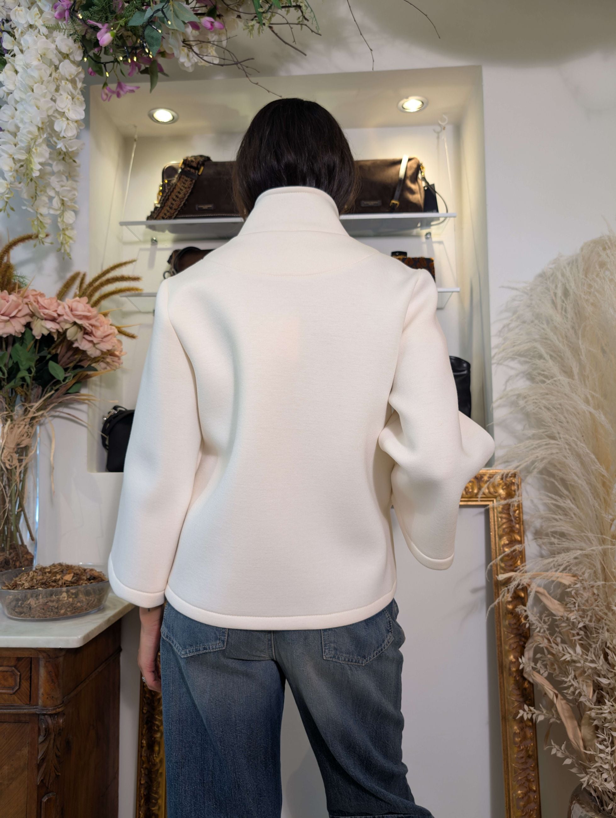 Cappa in neoprene (jersey double) – SHE_FLORENCE_LAB - SHE_FLORENCE_LAB