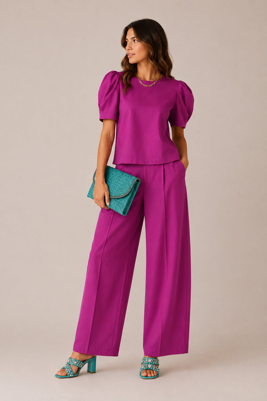 Blusa maniche a sbuffo - TENSIONE IN
