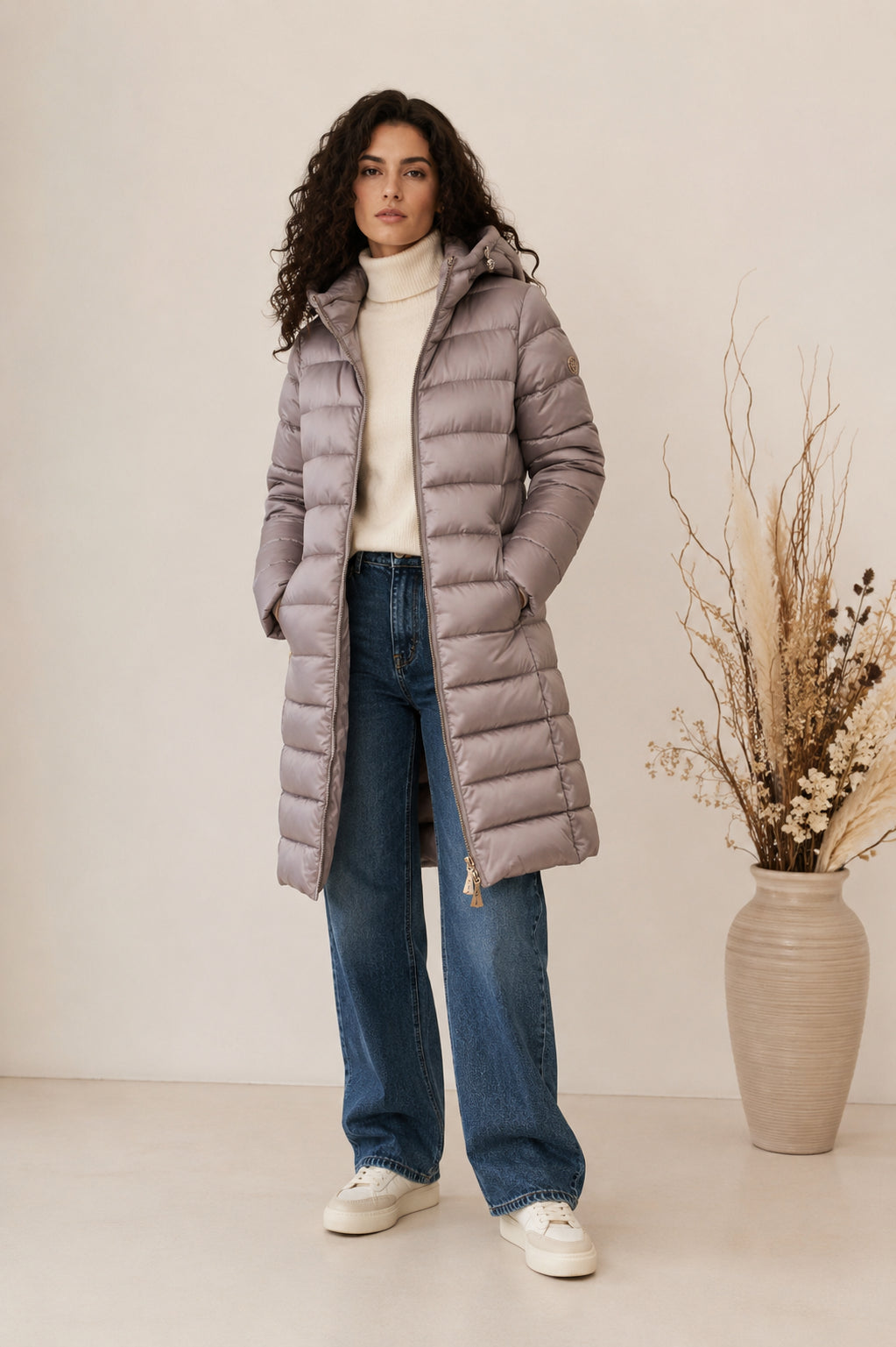 Piumino slim fit animal free - MARKUP DONNA