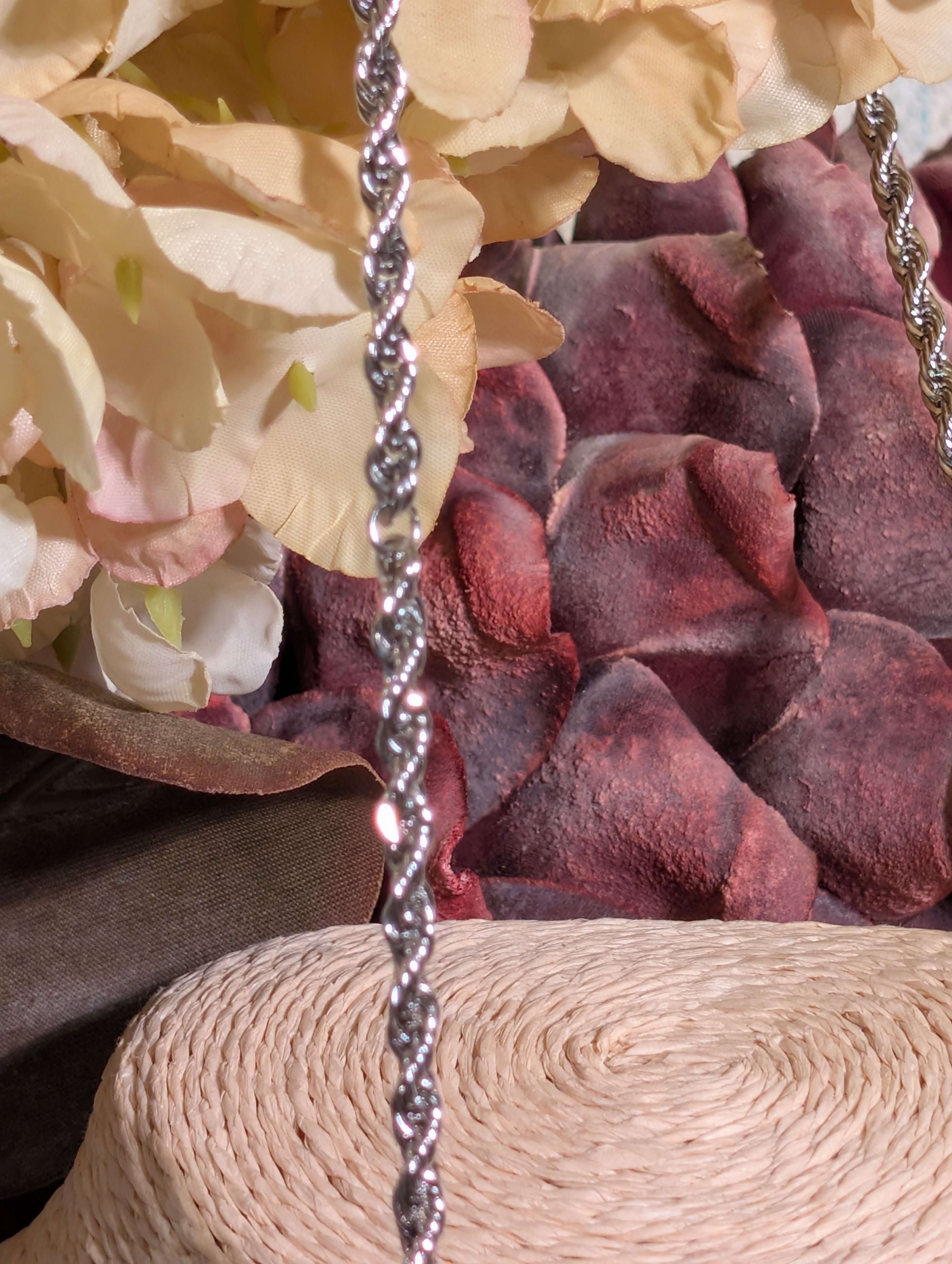 COLLANA TORCHON ACC.INO. ARGENTO - NALI'