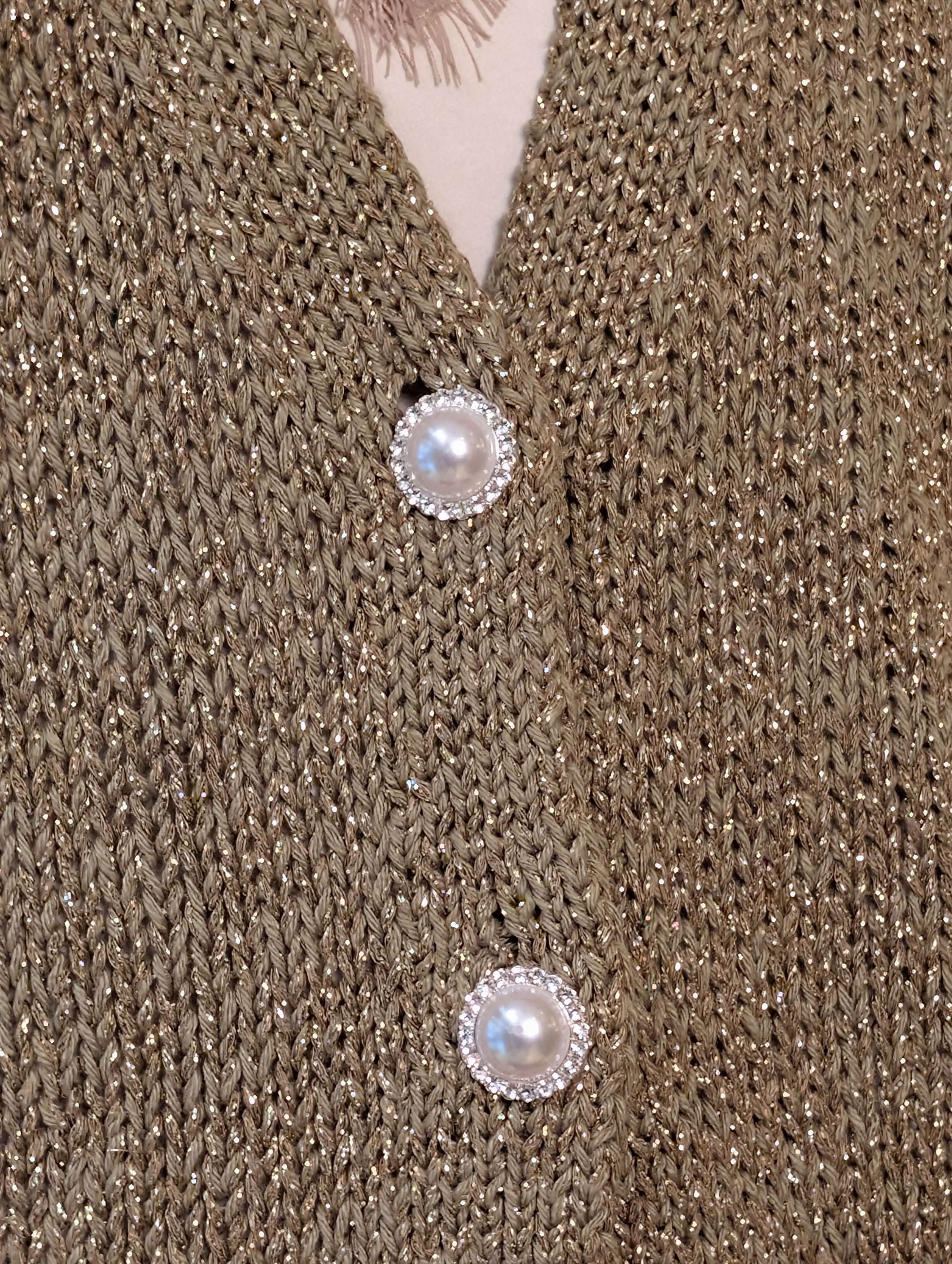 CARDIGAN BOTTONI GIOIELLO - HAVE ONE