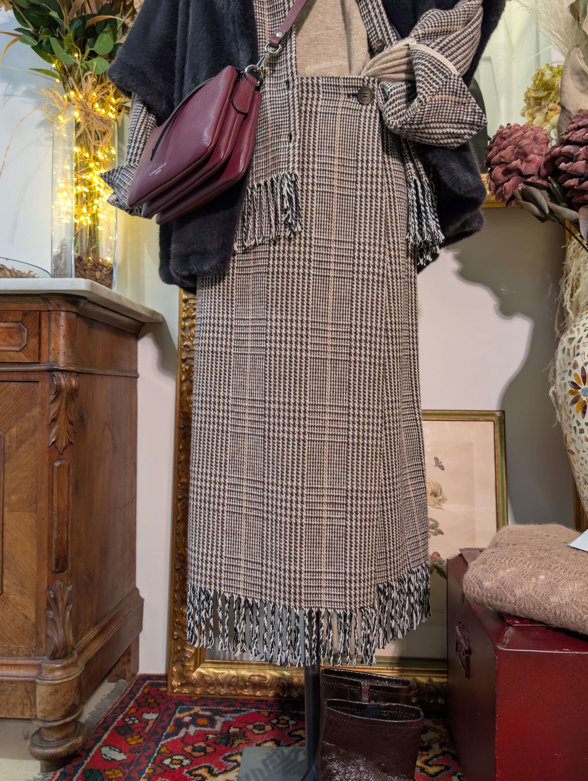 gonna longuette pied de puole - TENSIONE IN