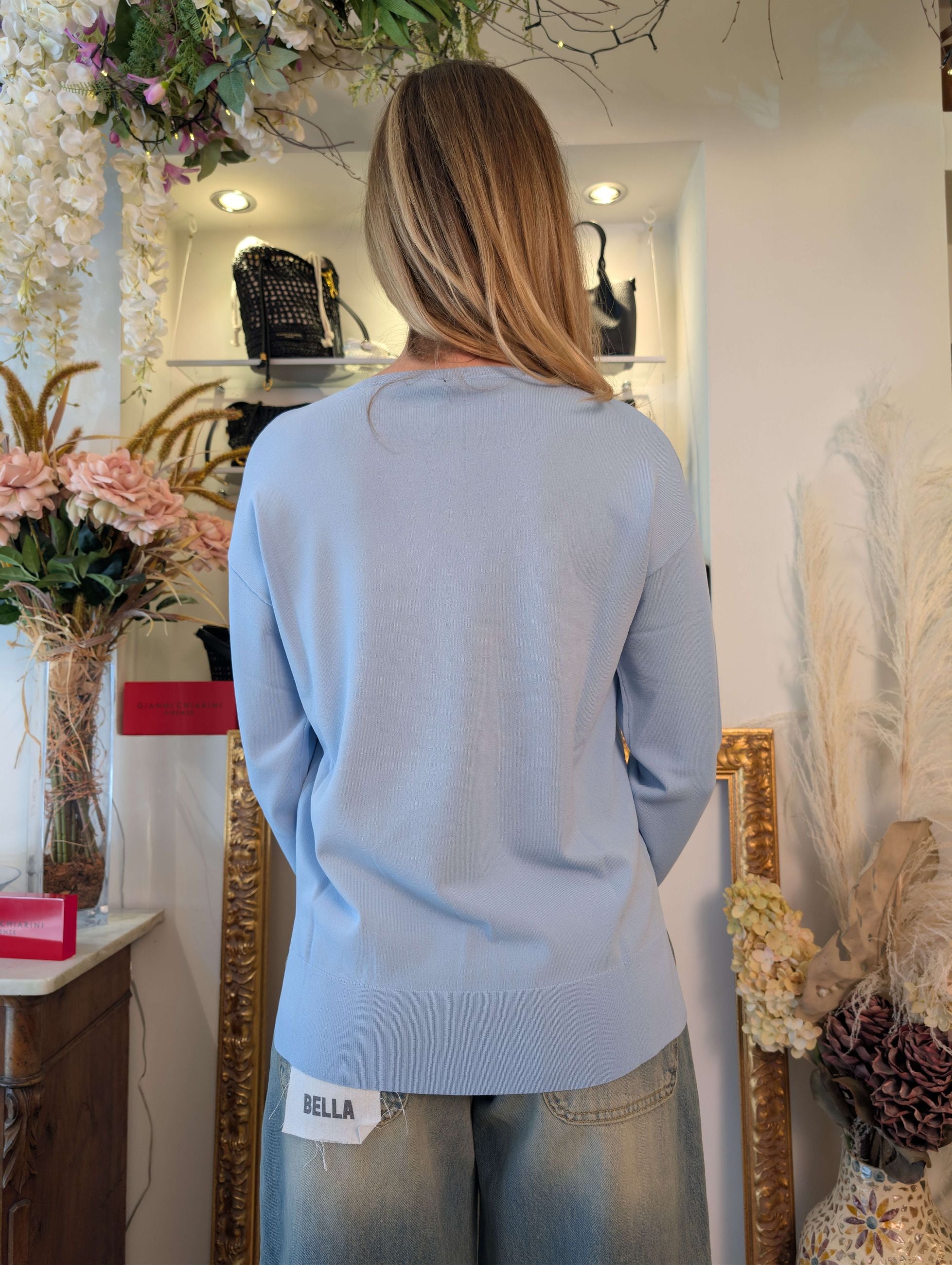 Maglia Girocollo Relaxed Fit – She_Florence_Lab - SHE_FLORENCE_LAB