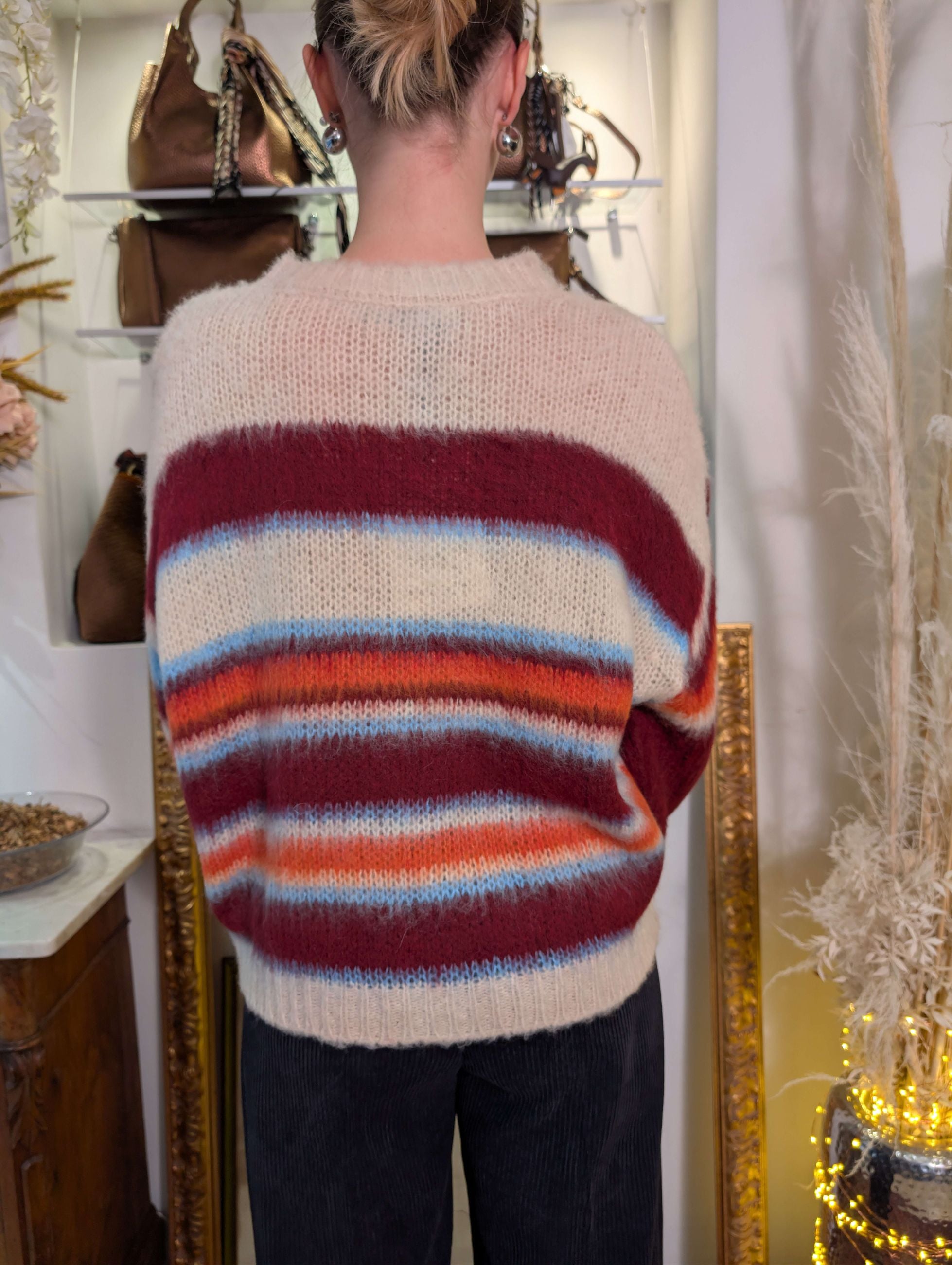 MAGLIA GARZATA RIGHE - HAVE ONE