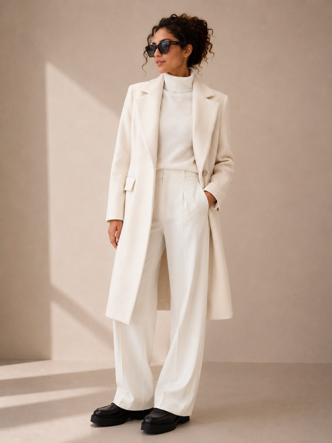 Cappotto in misto lana - Sandro Ferrone